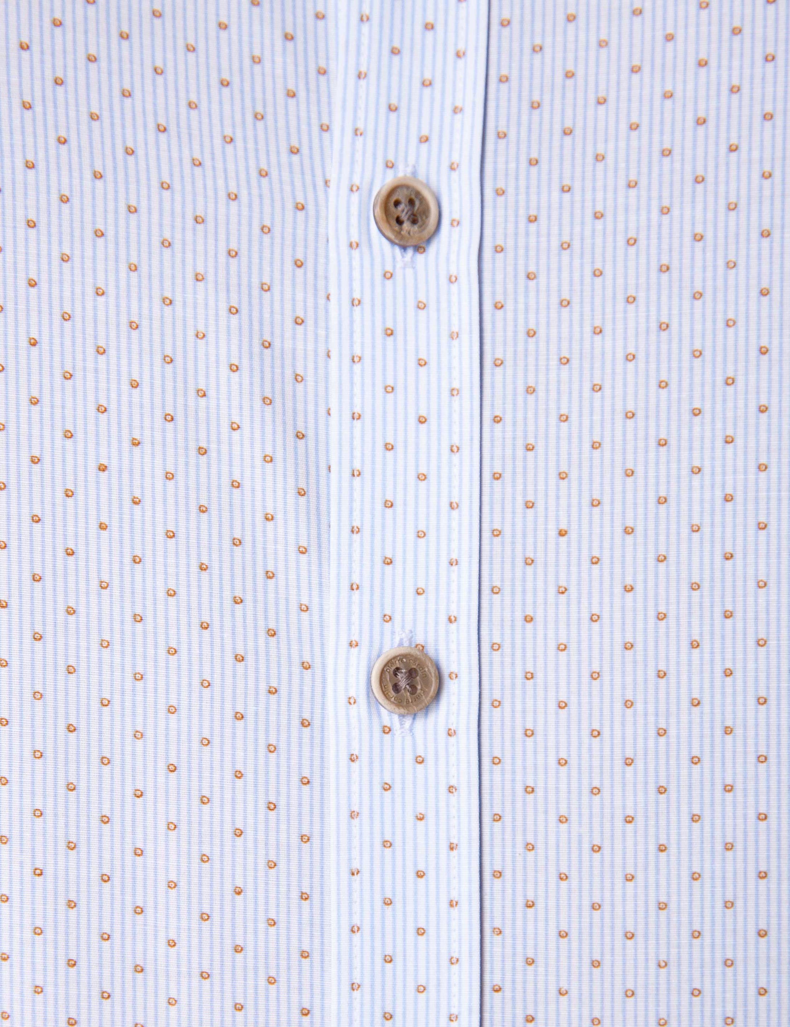 Mavi Slim Fit Uzun Kollu Gömlek