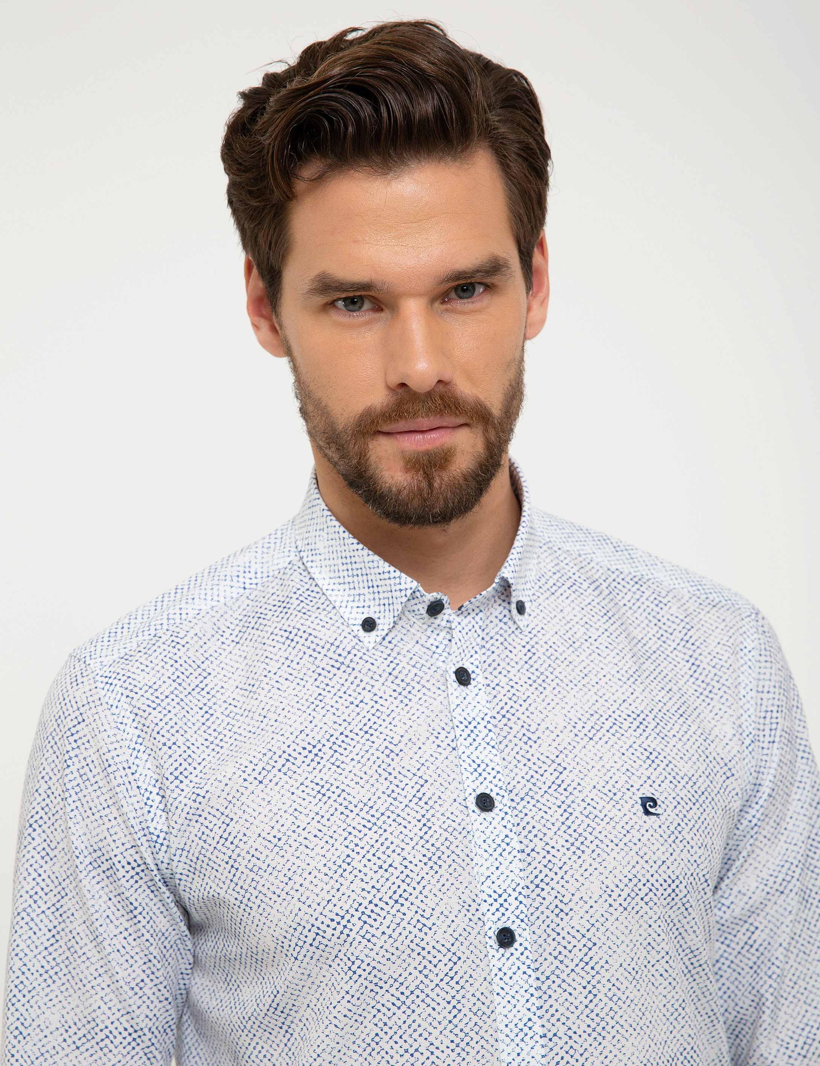 Beyaz Slim Fit Gömlek