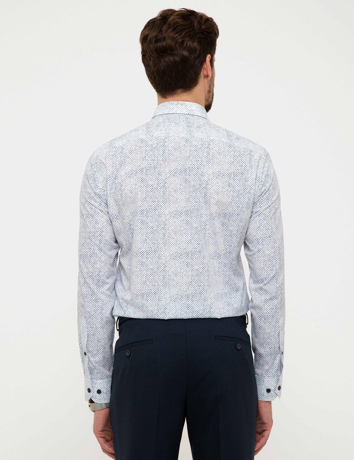 Beyaz Slim Fit Gömlek - 50211195012