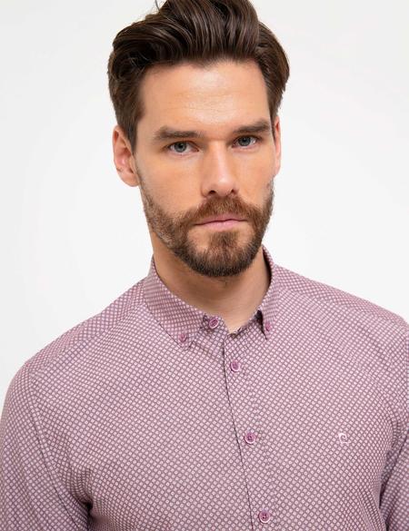 Bordo Slim Fit Gömlek - 50211196007