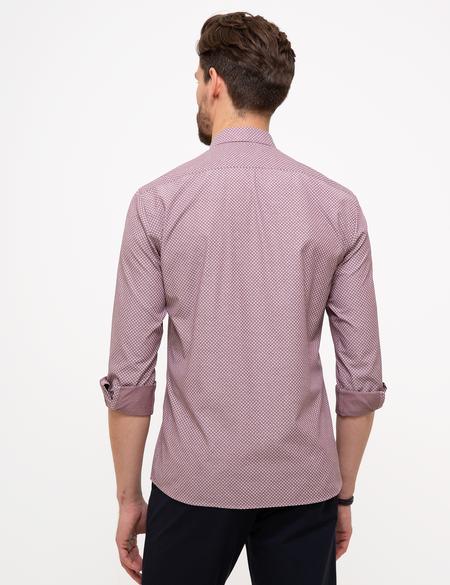 Bordo Slim Fit Gömlek - 50211196007