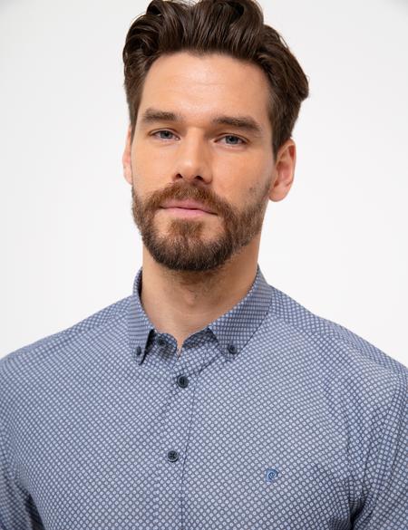 Lacivert Slim Fit Gömlek - 50211196014