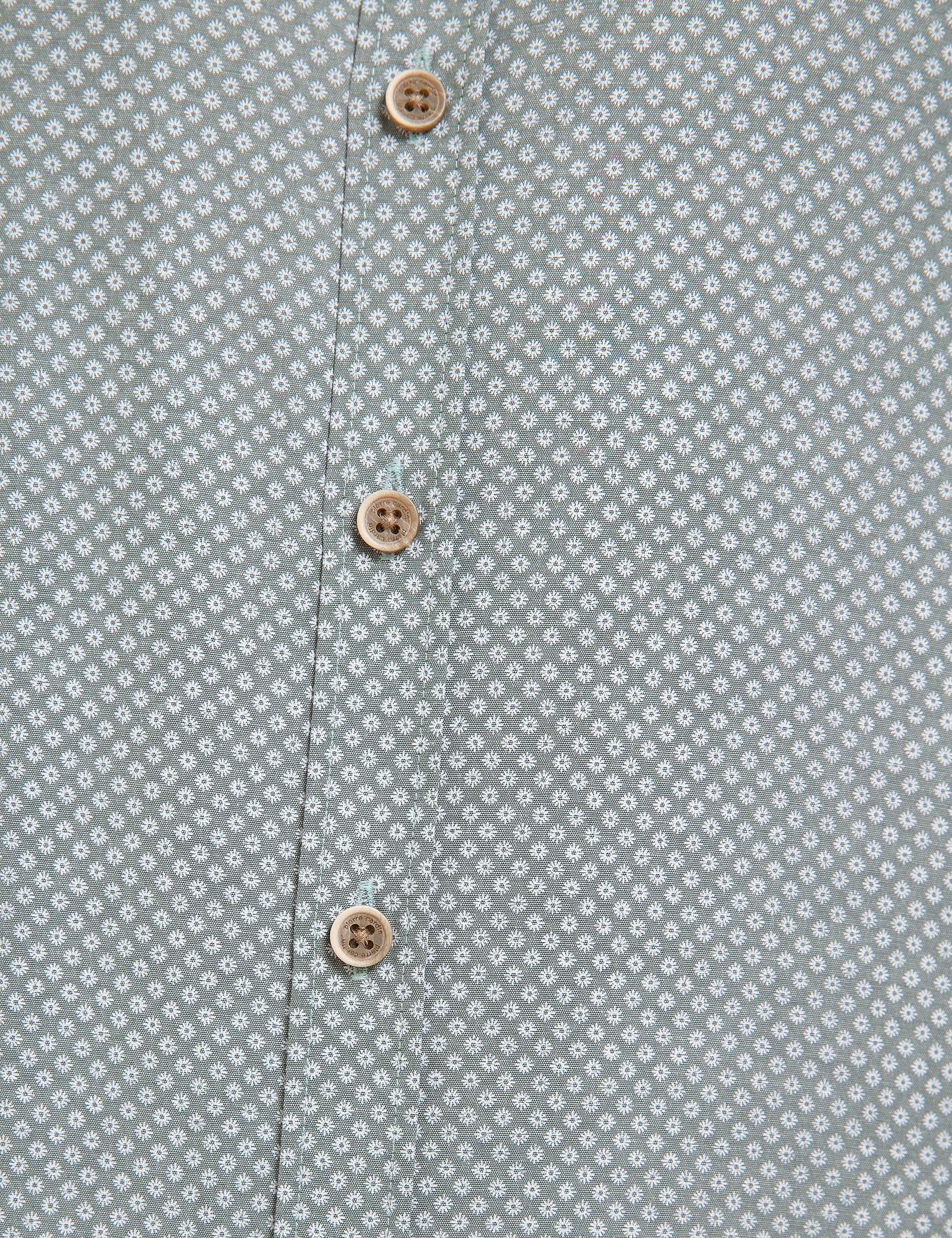 Yeşil Slim Fit Gömlek - Image 6