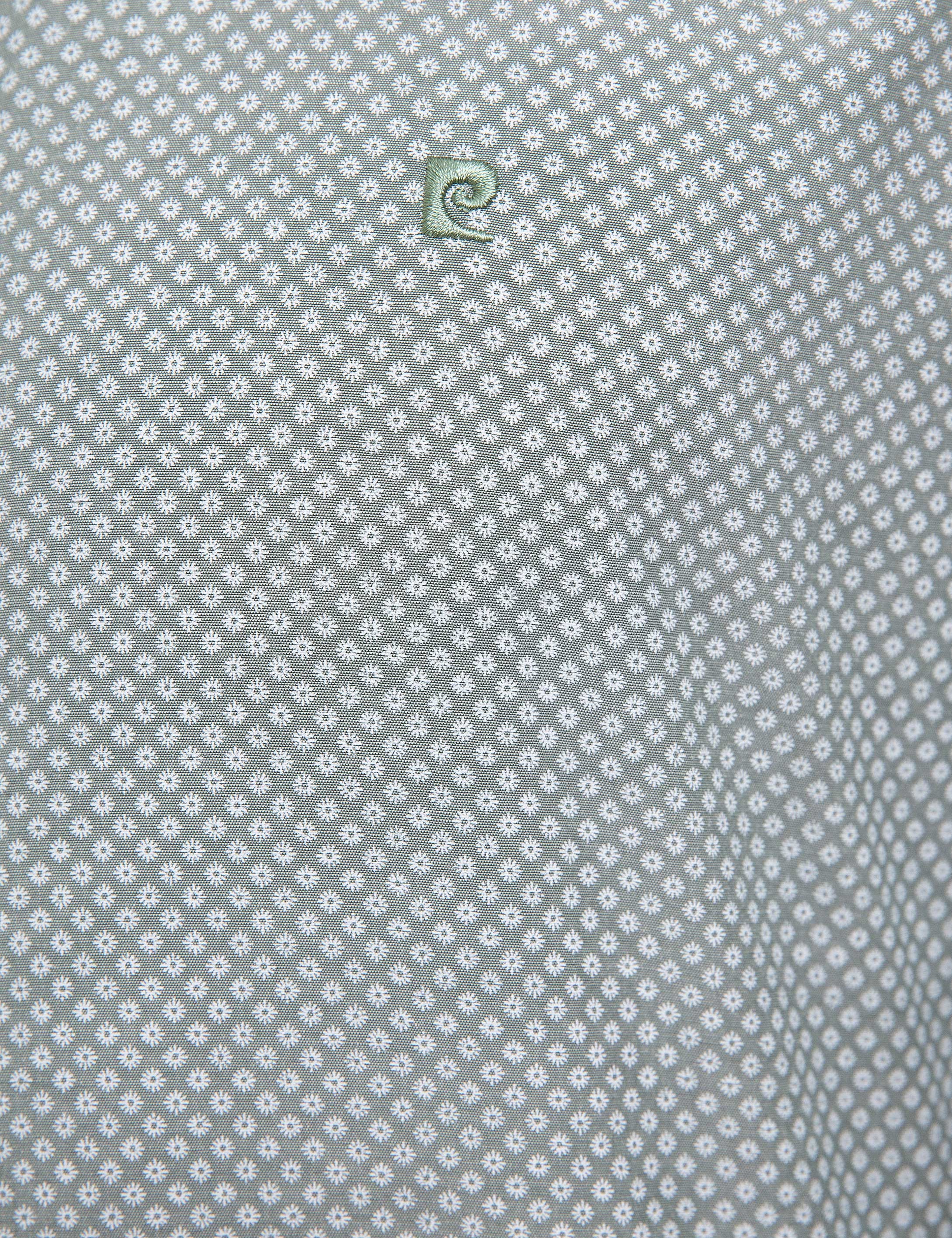 Yeşil Slim Fit Gömlek - Image 5