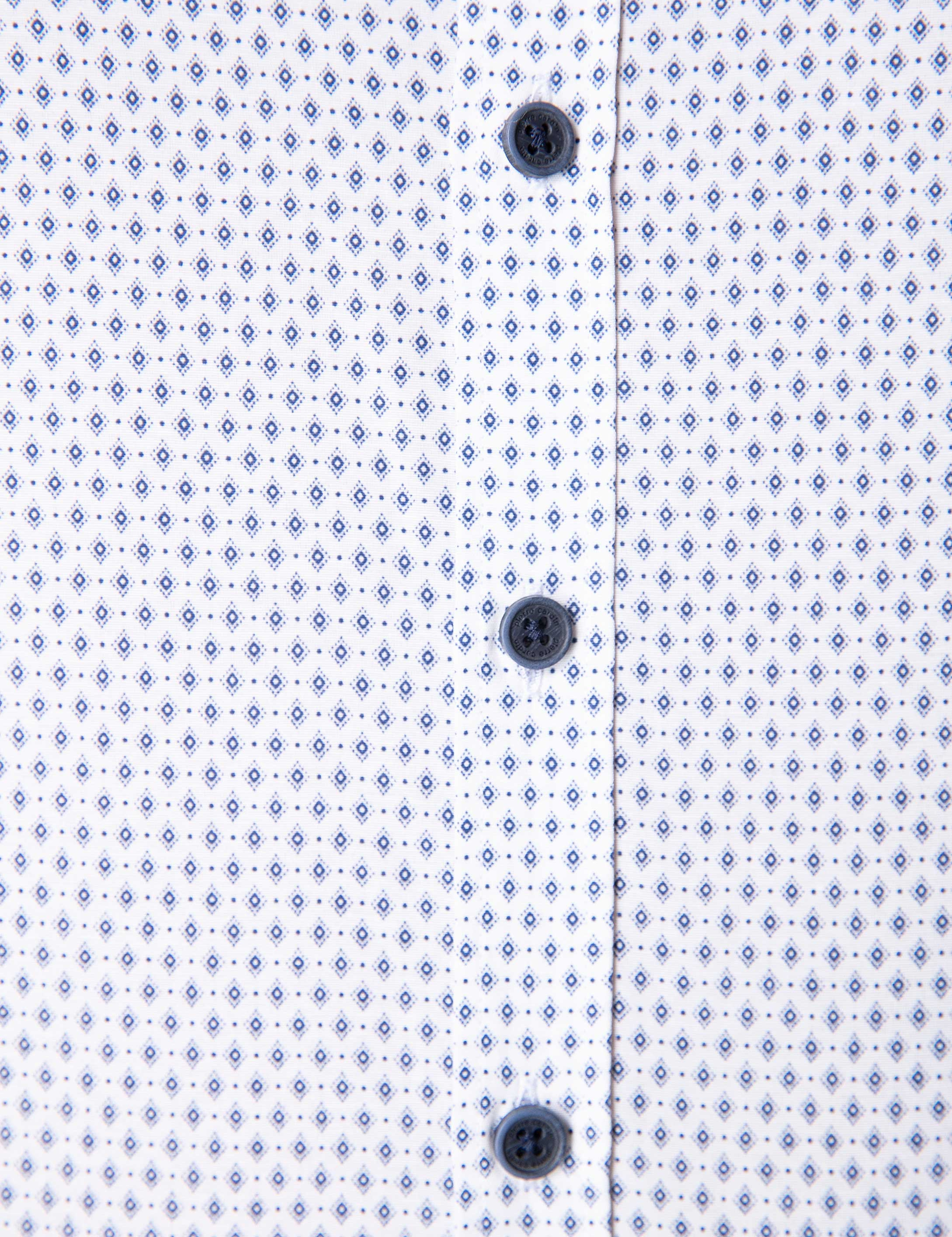 Lacivert Slim Fit Gömlek - Image 6