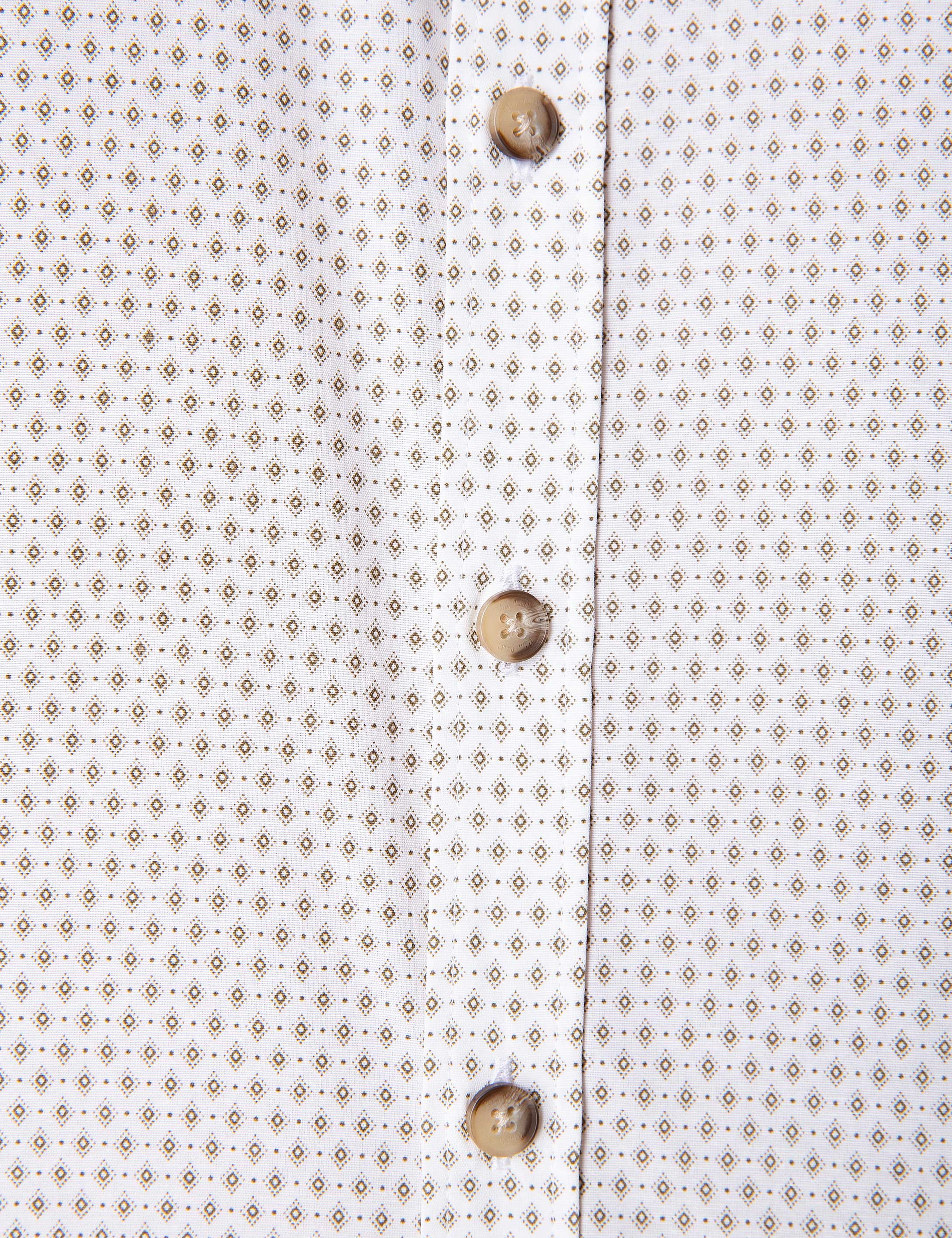 Haki Slim Fit Gömlek - Image 6