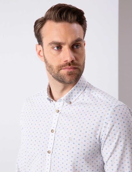 Lacivert Slim Fit Gömlek - 50211200002