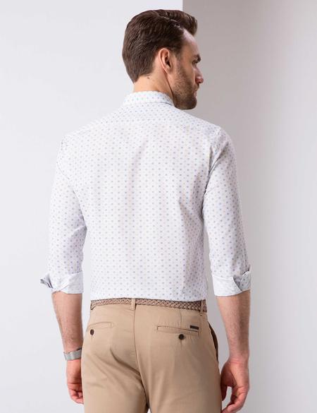 Lacivert Slim Fit Gömlek - 50211200002