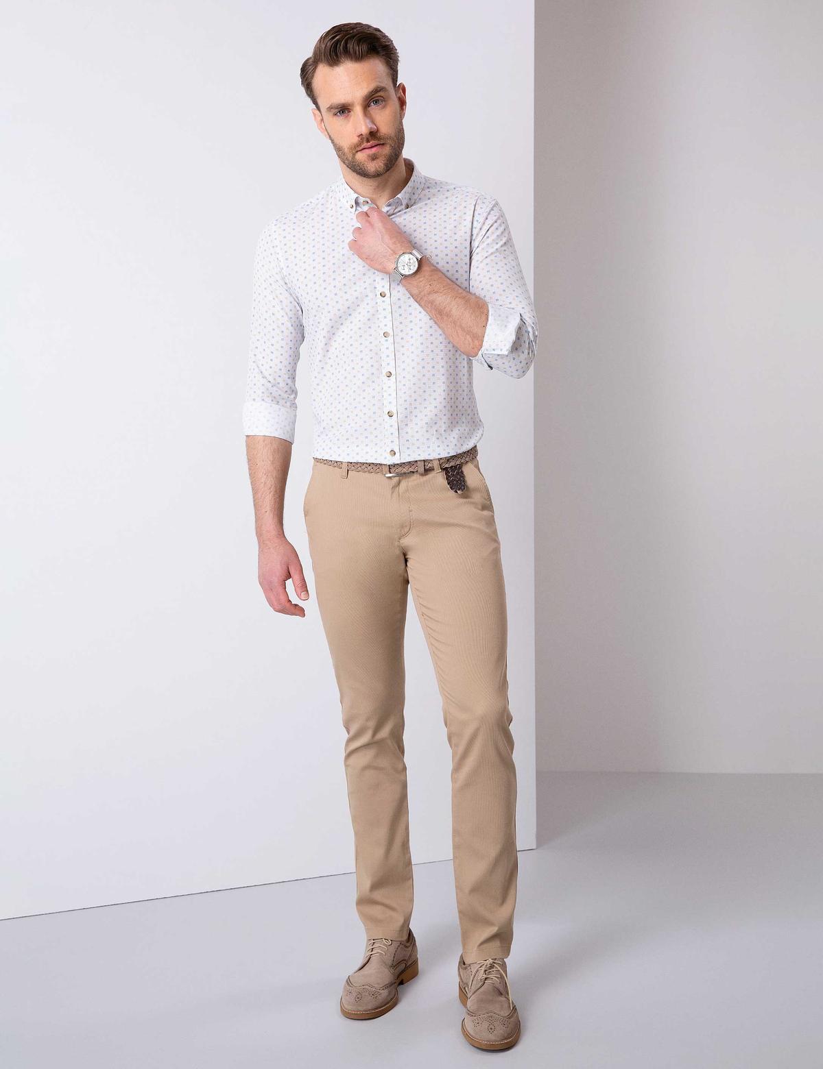 Lacivert Slim Fit Gömlek - 50211200002