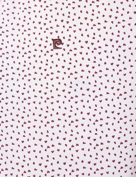 Bordo Slim Fit Uzun Kollu Gömlek - 50211201012