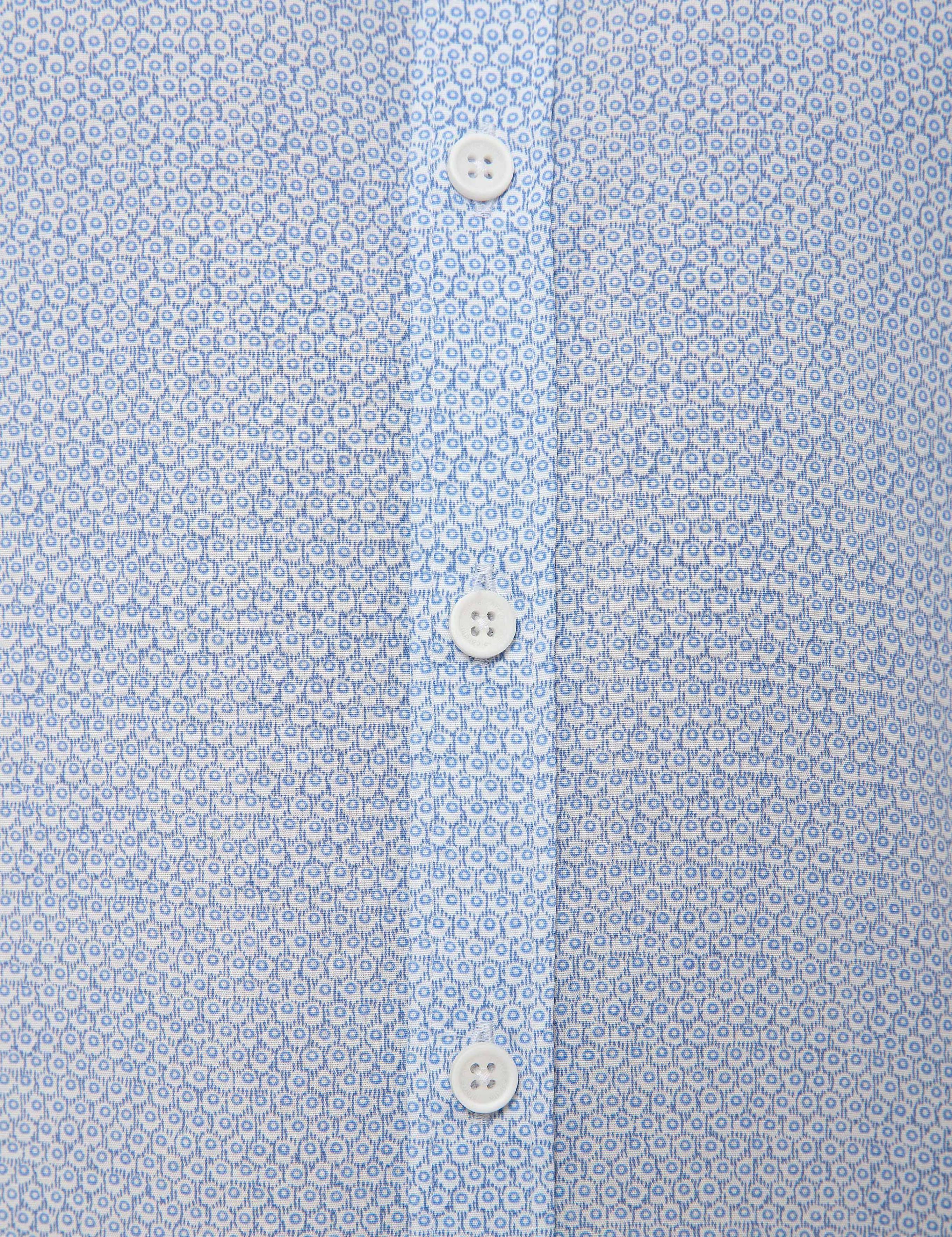 Mavi Slim Fit Uzun Kollu Gömlek