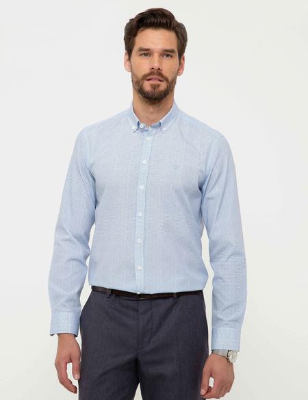 Mavi Slim Fit Uzun Kollu Gömlek - 50211202002