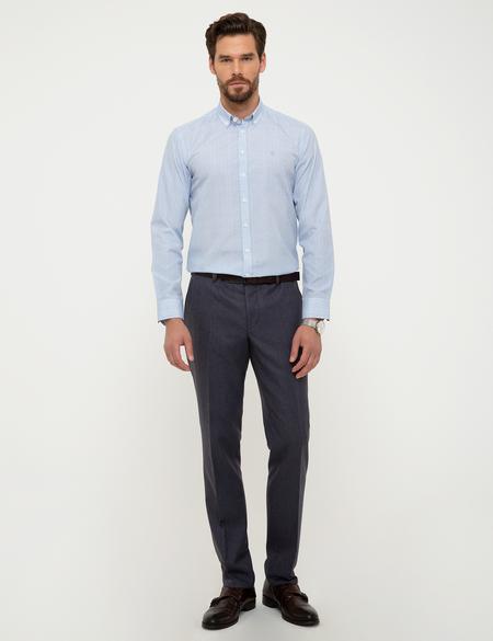 Mavi Slim Fit Uzun Kollu Gömlek - 50211202002