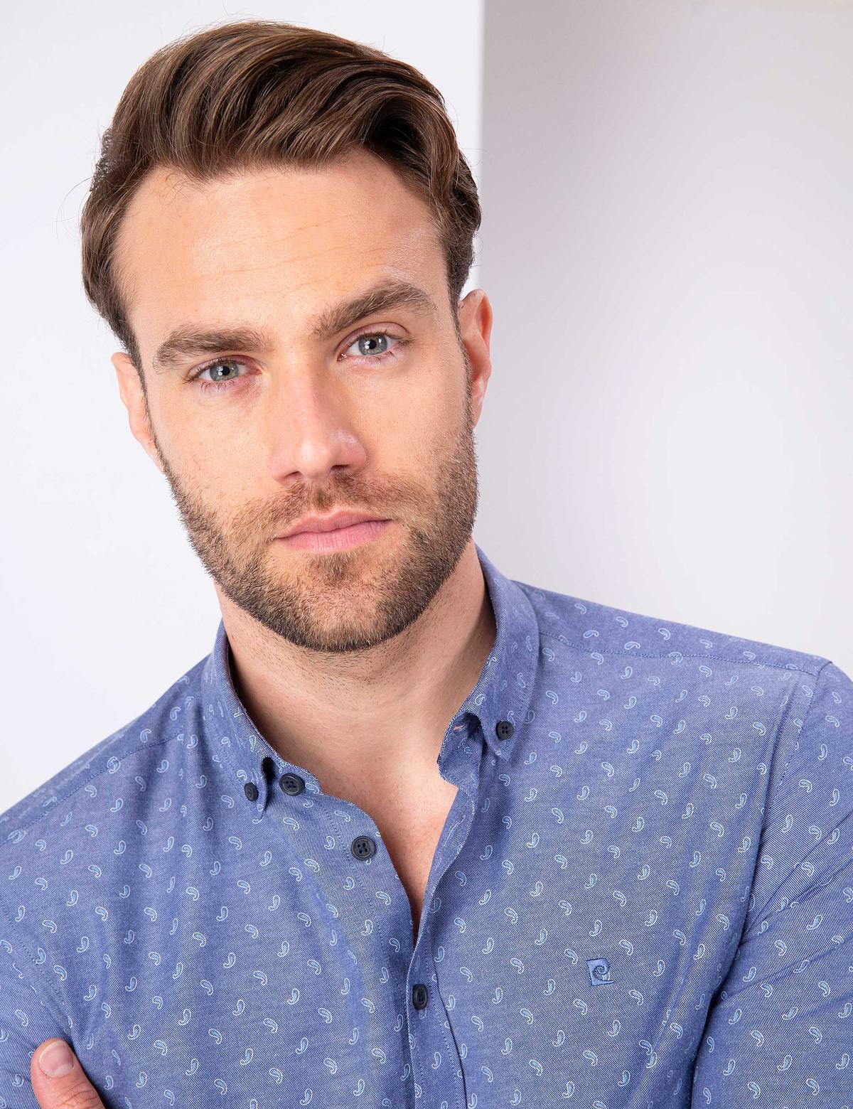 Lacivert Slim Fit Gömlek - 50211203003