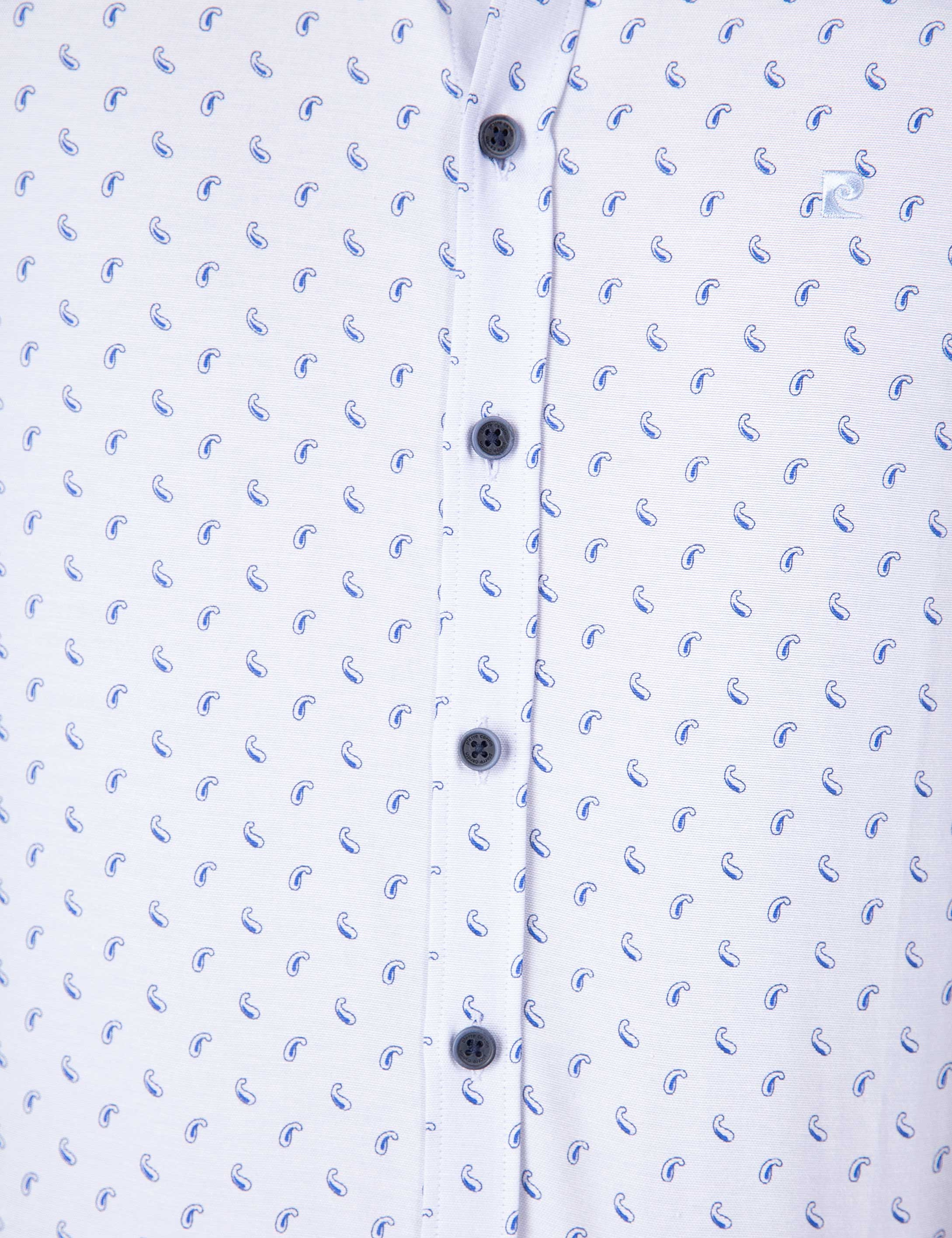 Açık Mavi Slim Fit Gömlek - Image 6