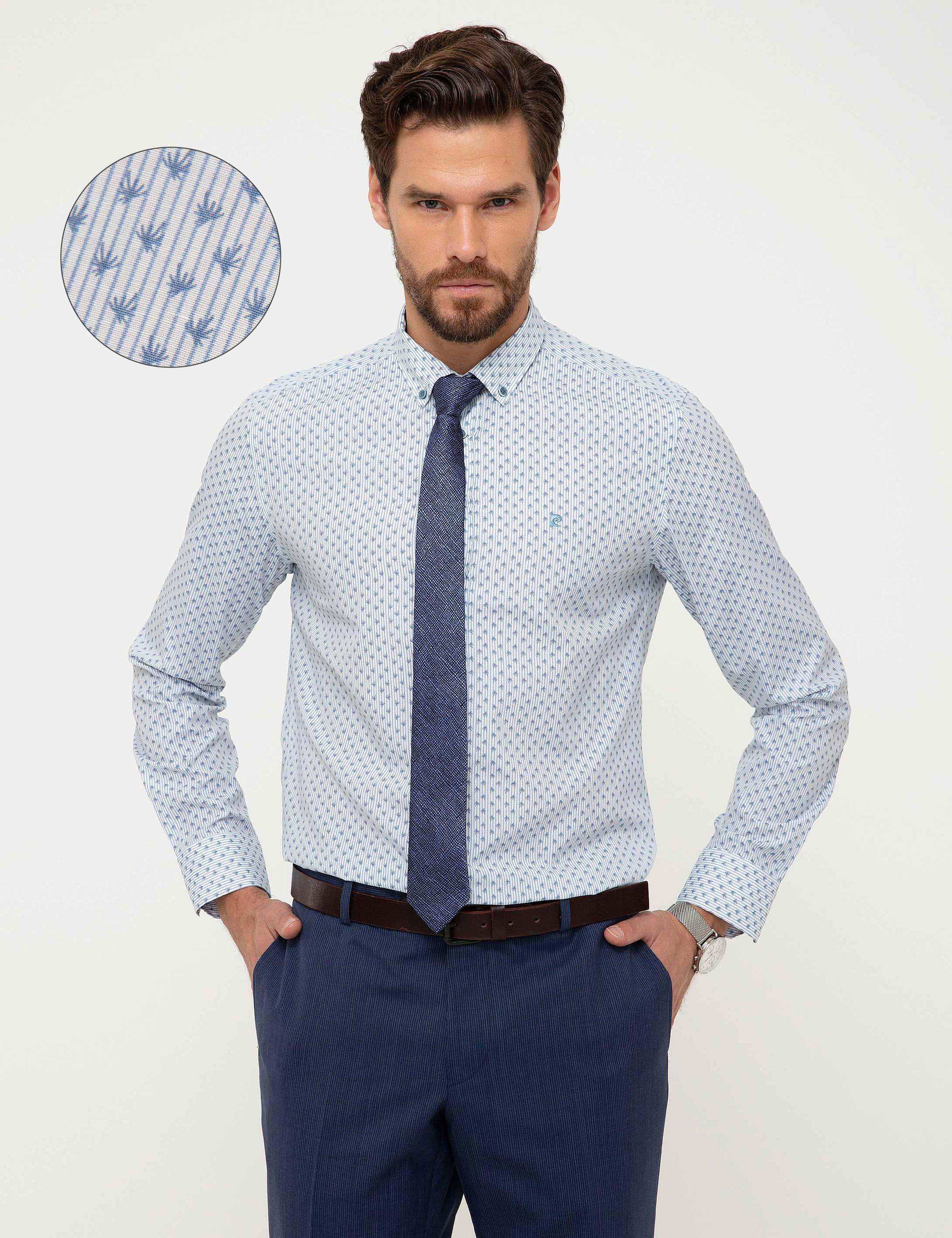 Mavi Slim Fit Gömlek