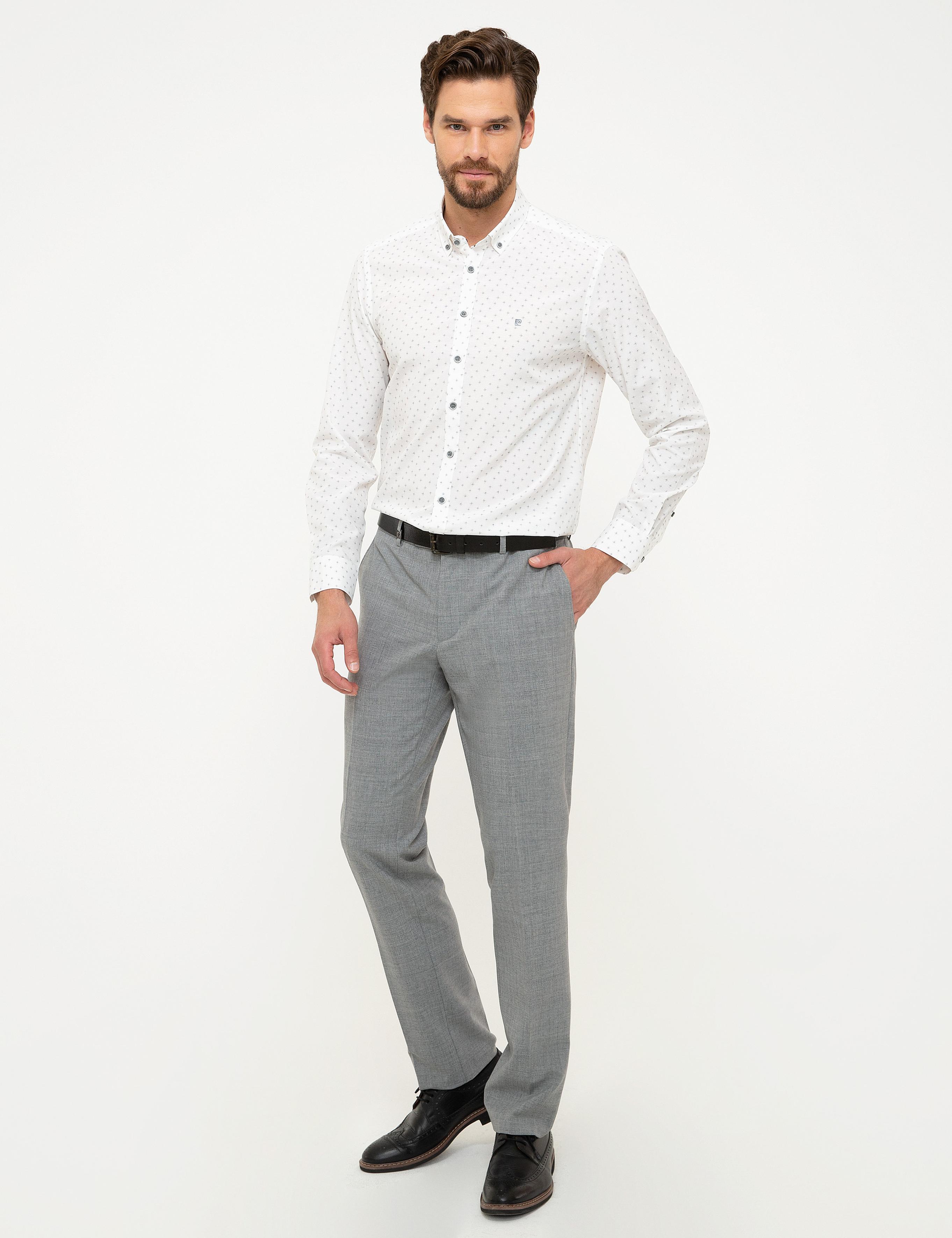 Gri Slim Fit Gömlek