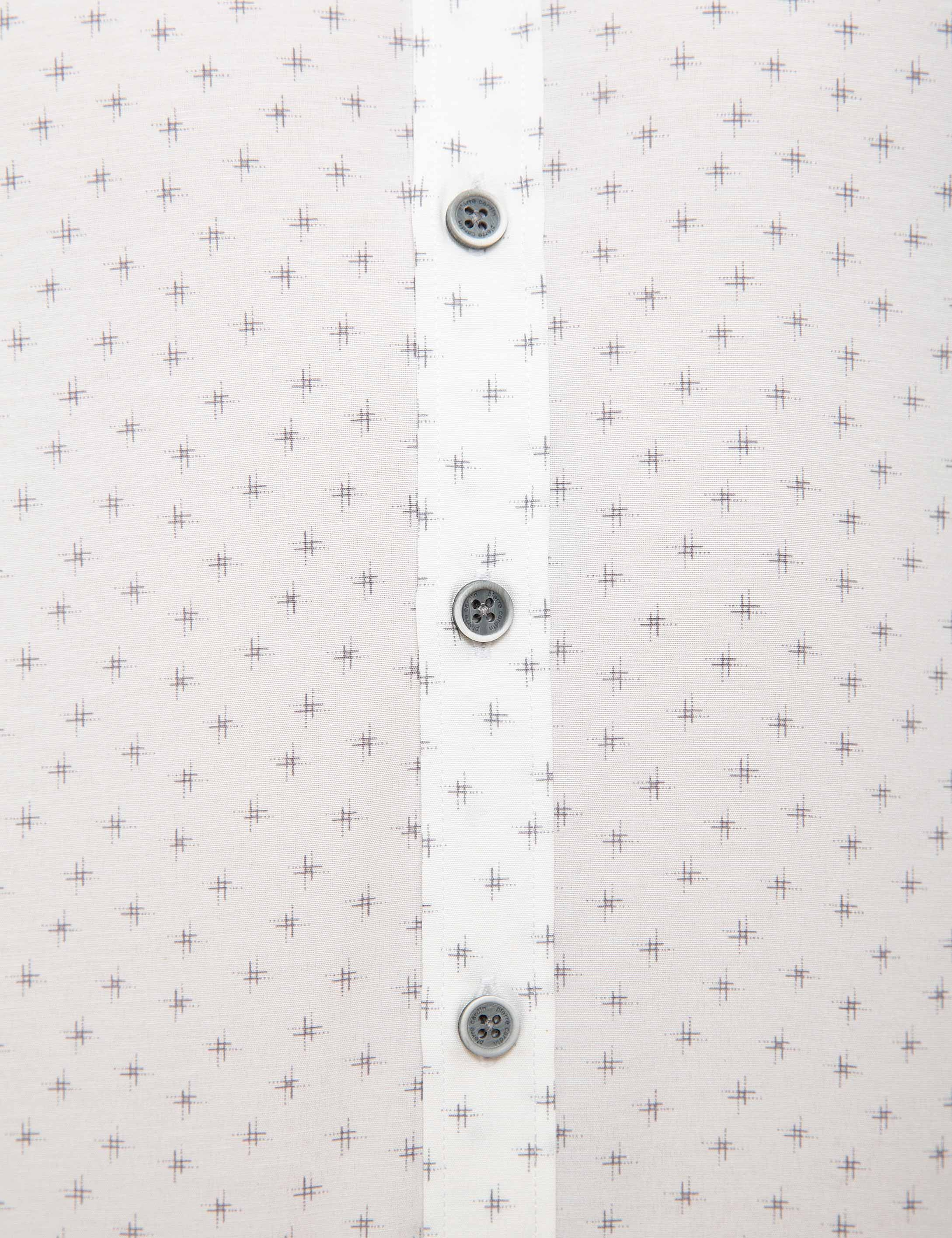 Gri Slim Fit Gömlek