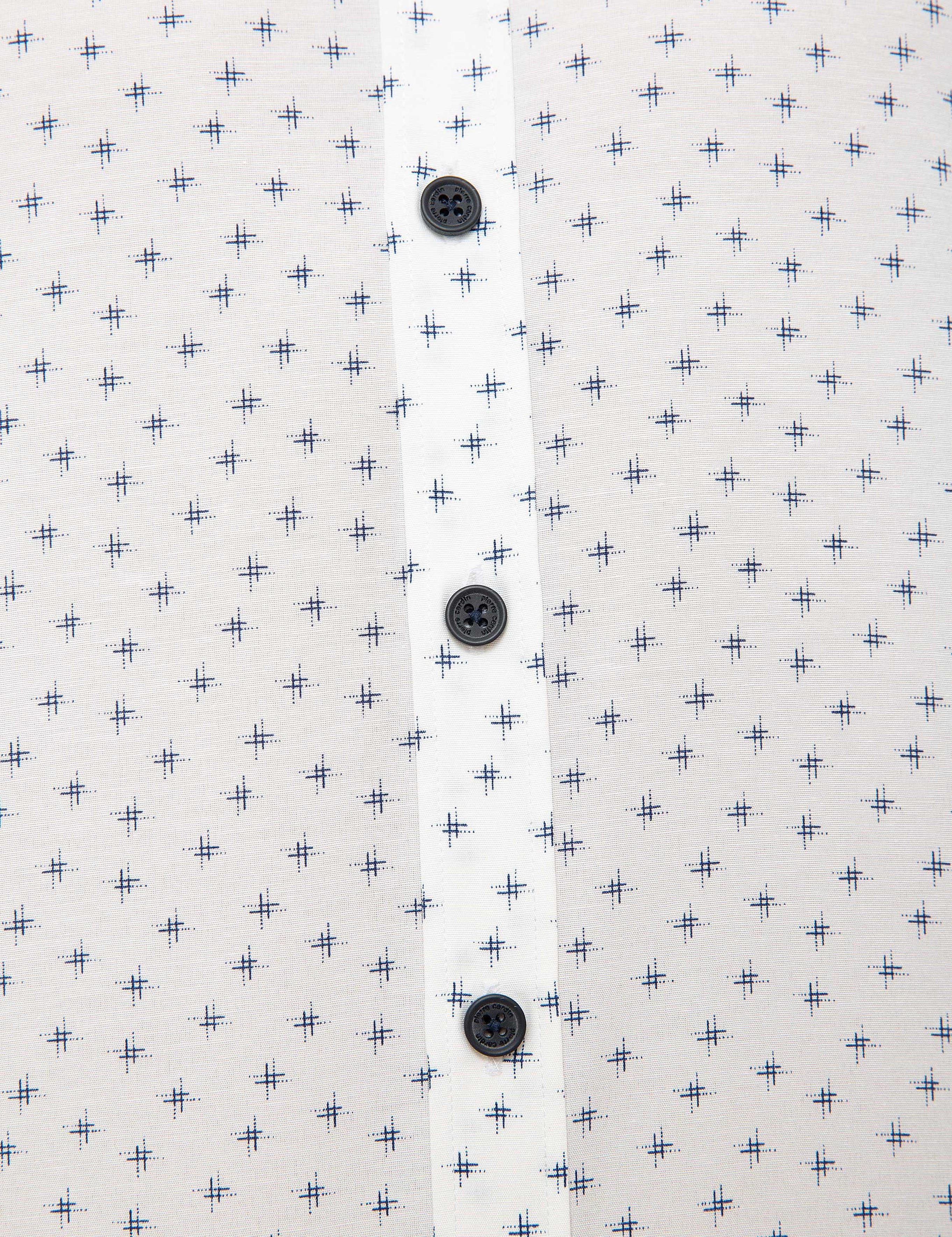 Lacivert Slim Fit Uzun Kollu Gömlek