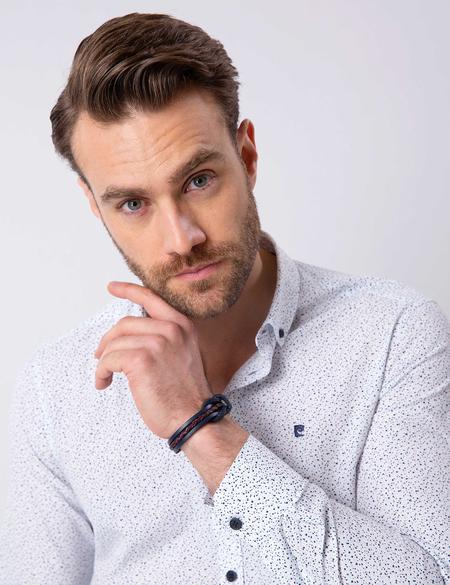 Lacivert Slim Fit Gömlek - 50211209002