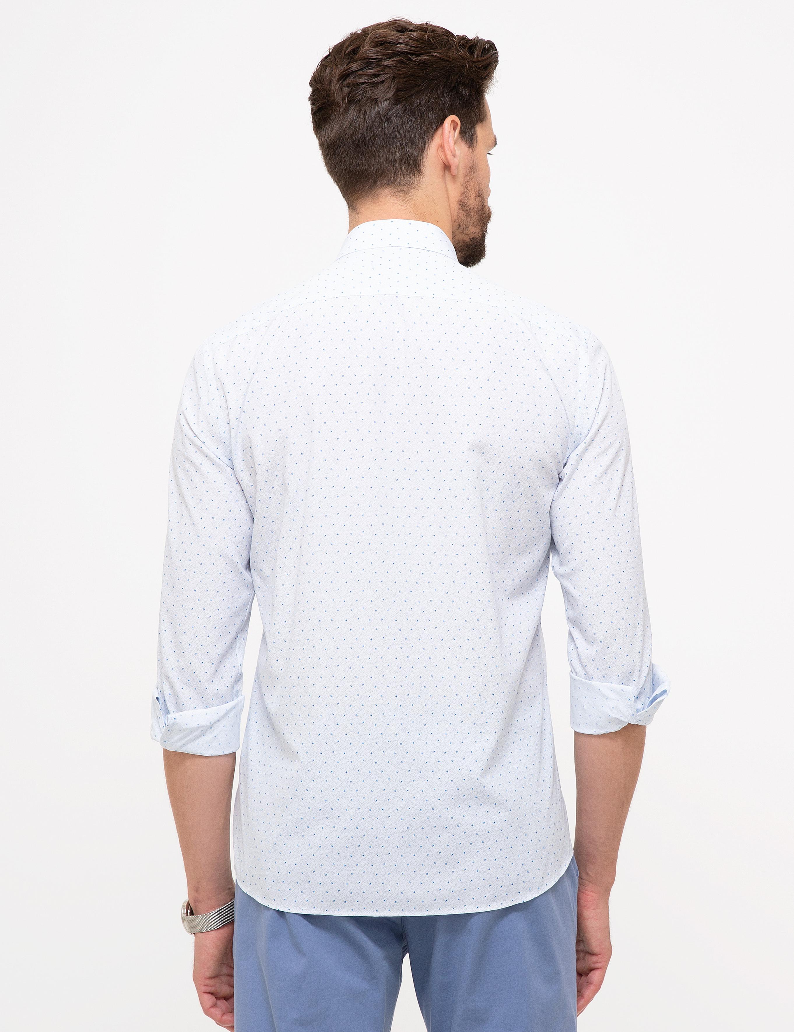 Açık Mavi Slim Fit Gömlek