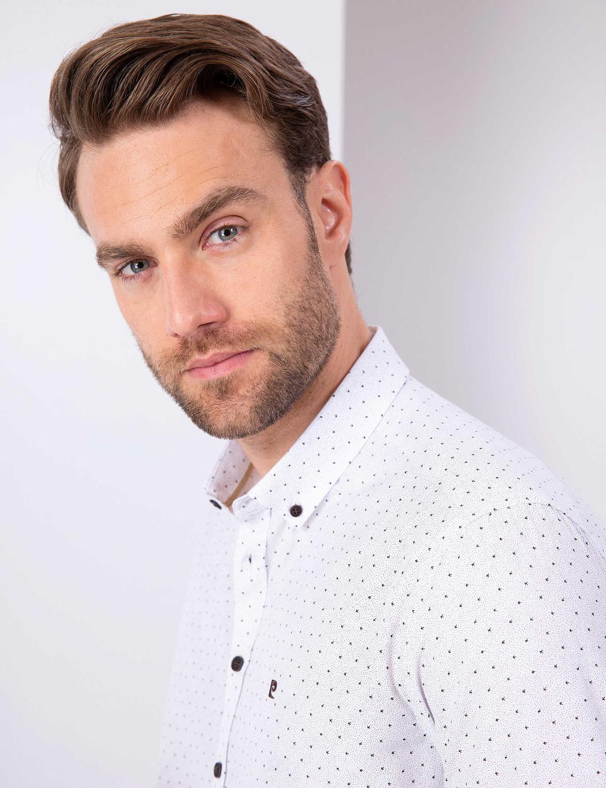 Beyaz Slim Fit Gömlek - 50211211013