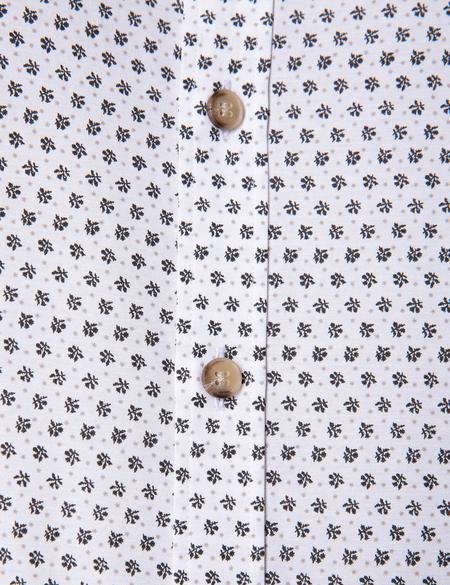 Kahverengi Slim Fit Gömlek - 50211215004