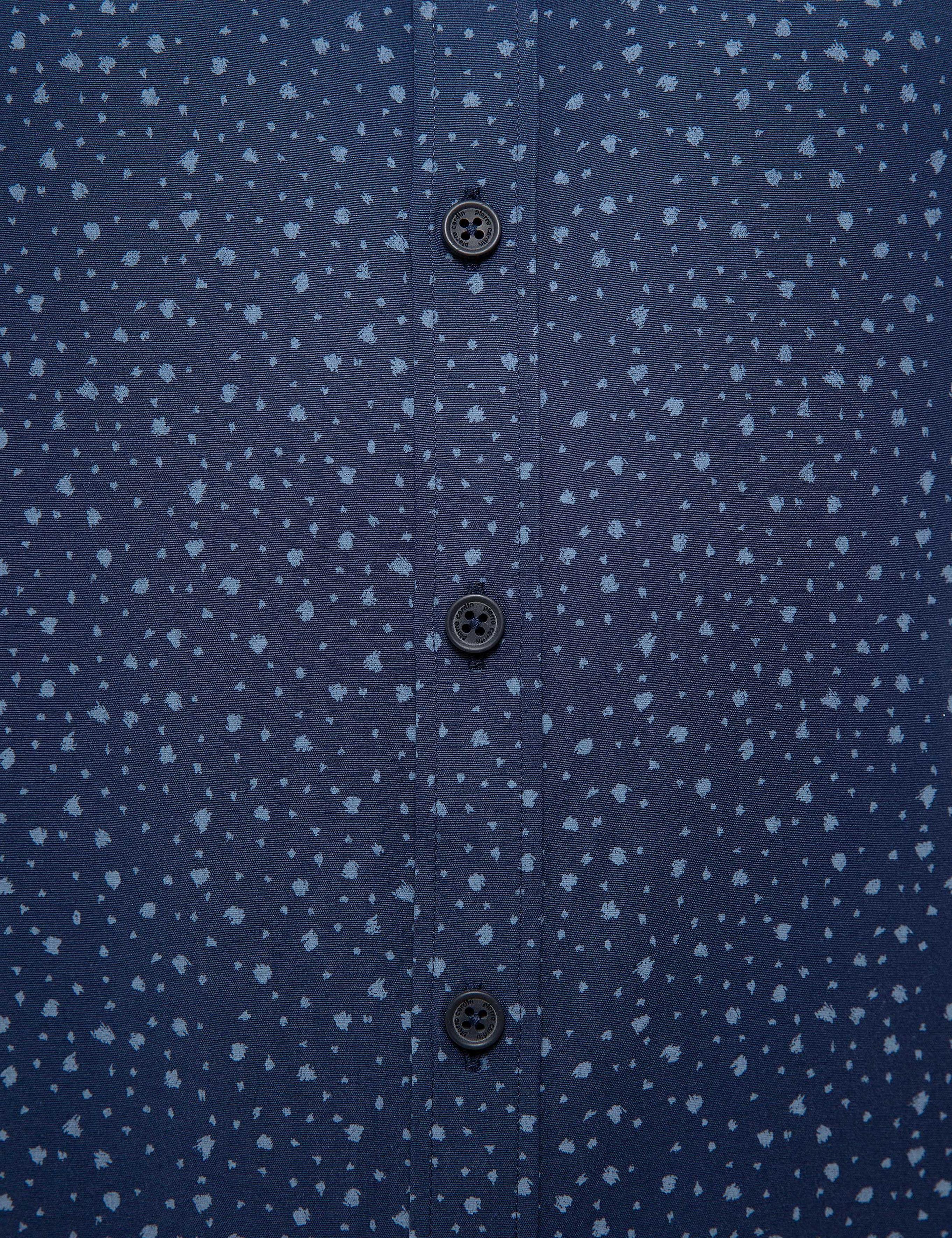 Lacivert Slim Fit Gömlek