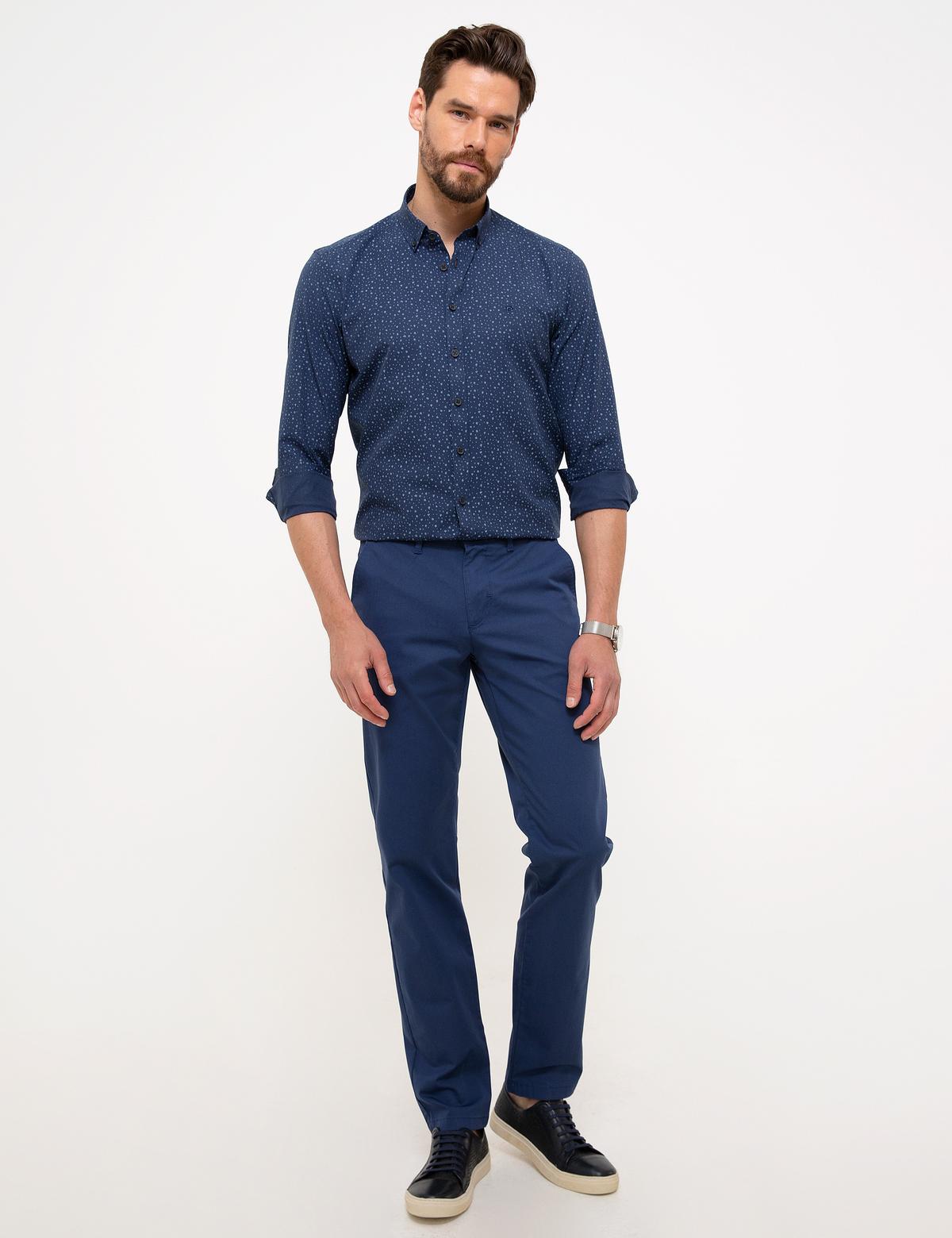 Lacivert Slim Fit Gömlek - 50211217003