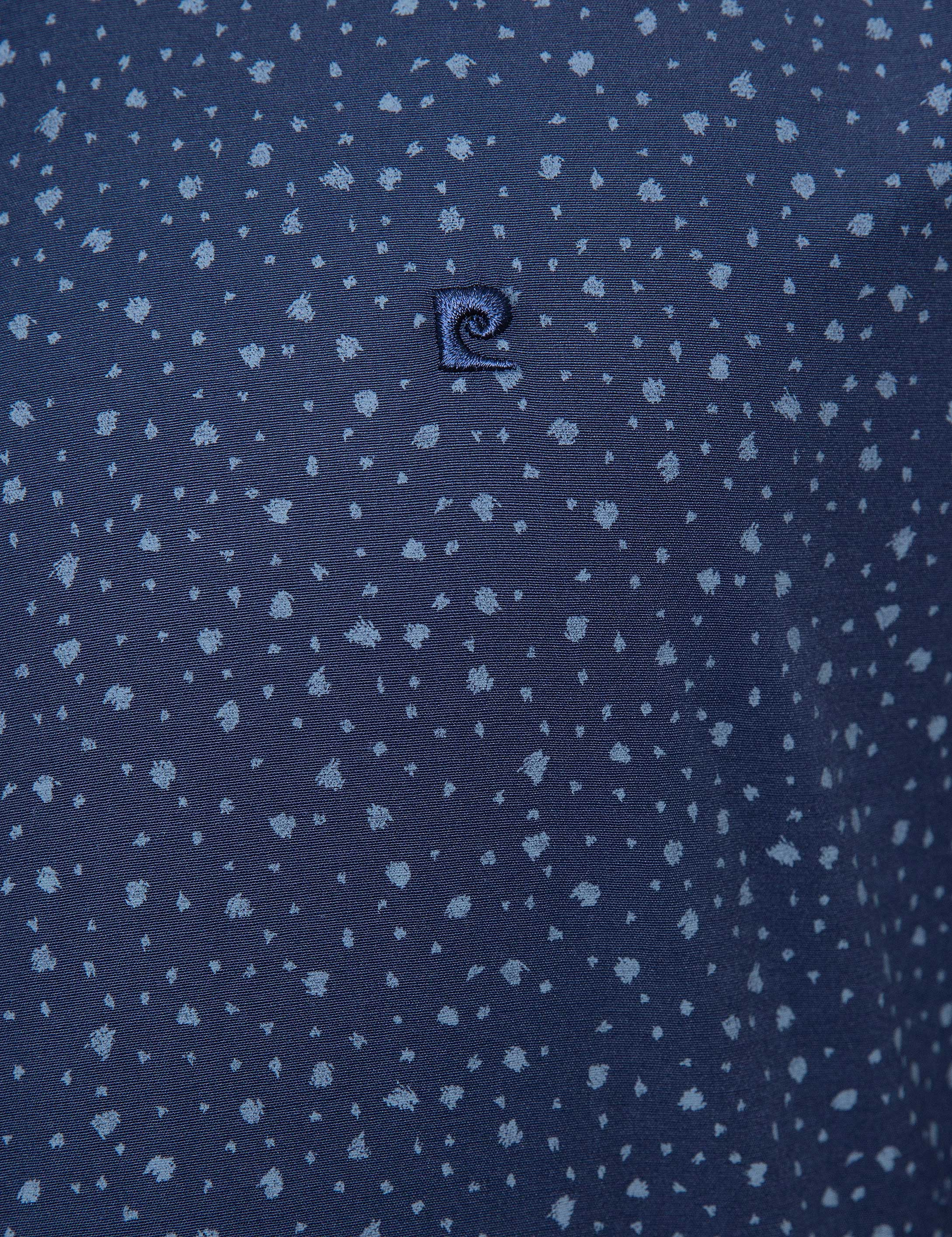 Lacivert Slim Fit Gömlek - Image 5