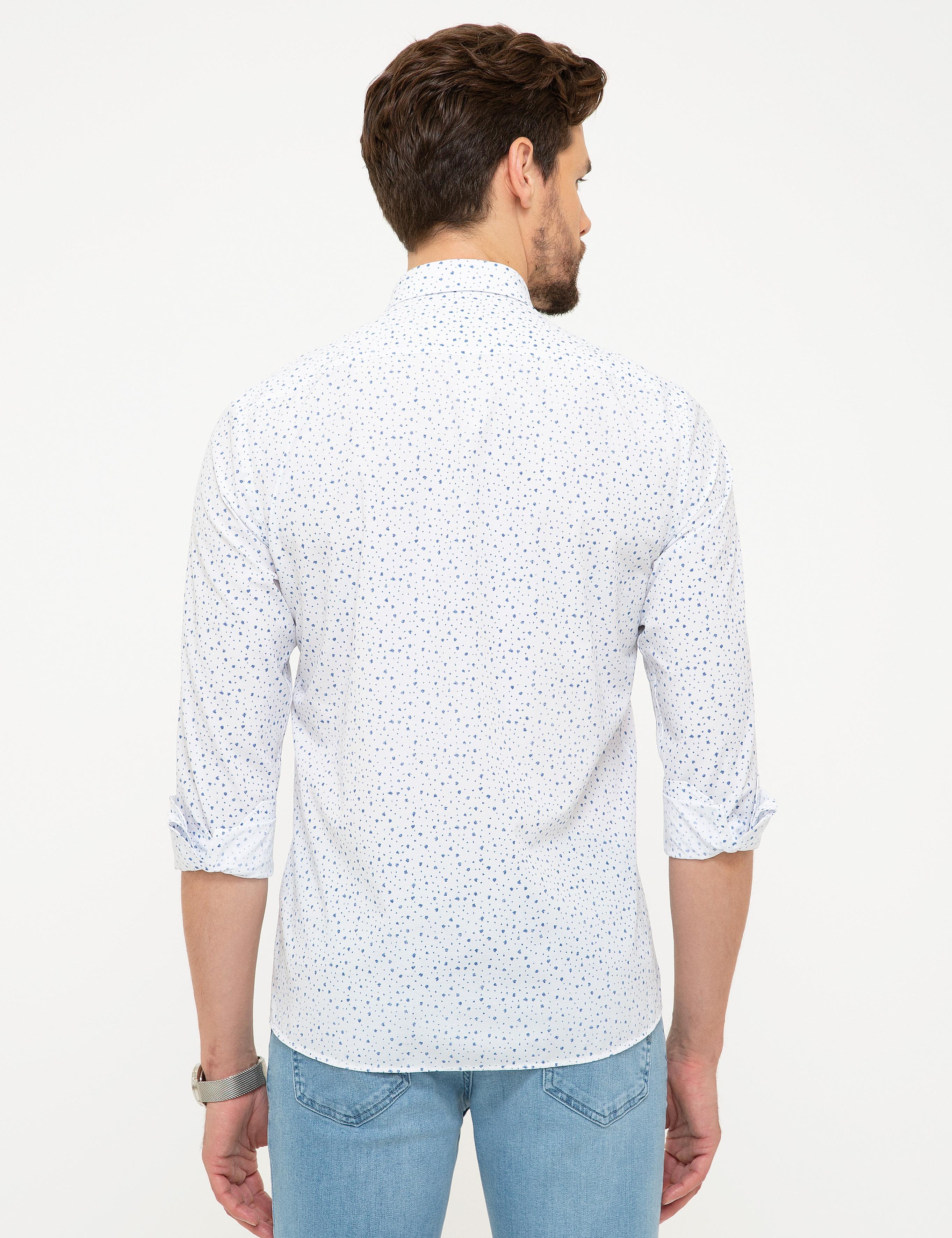 Beyaz Slim Fit Gömlek