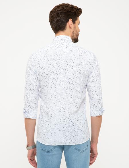 Beyaz Slim Fit Gömlek - 50211217012