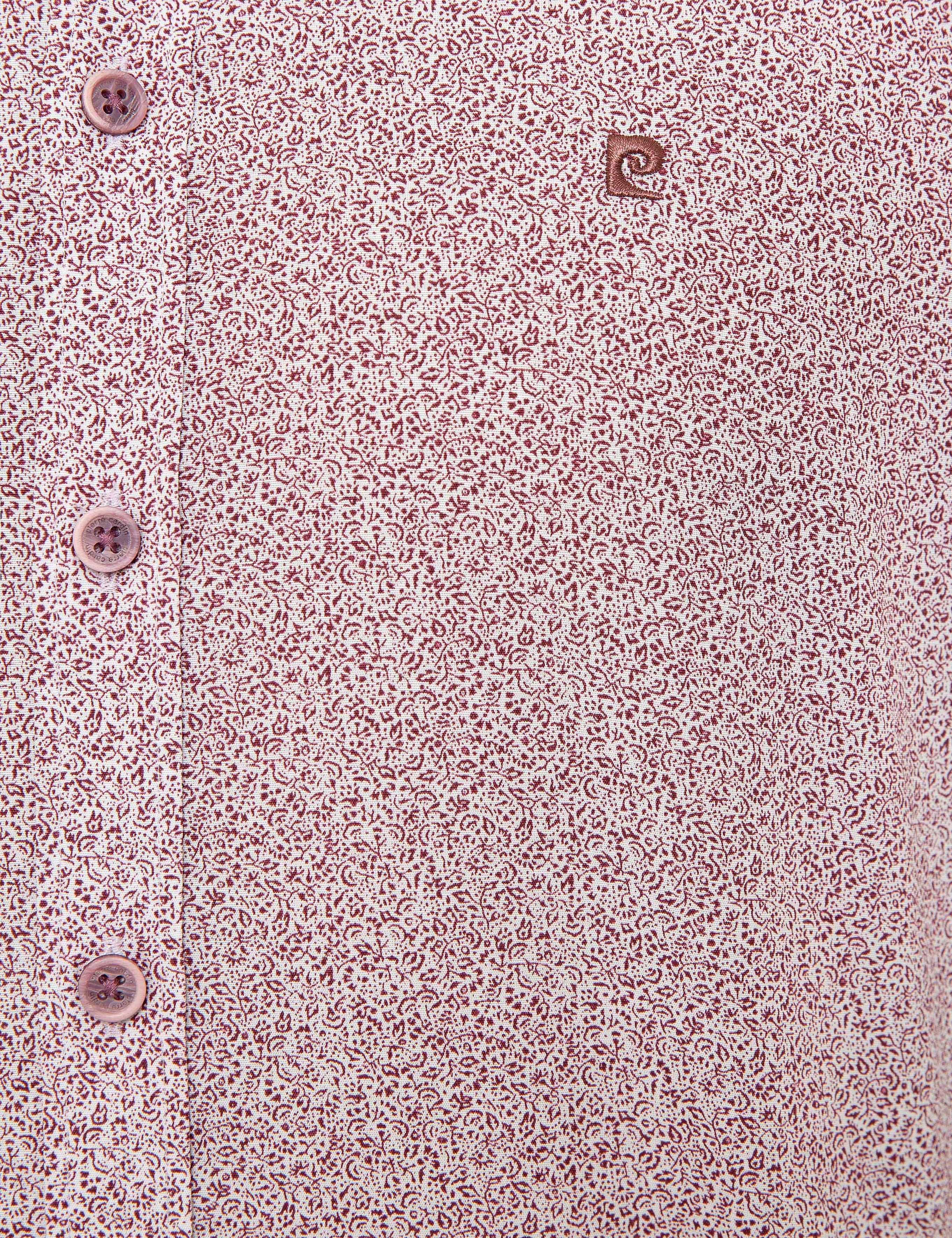 Bordo Slim Fit Gömlek