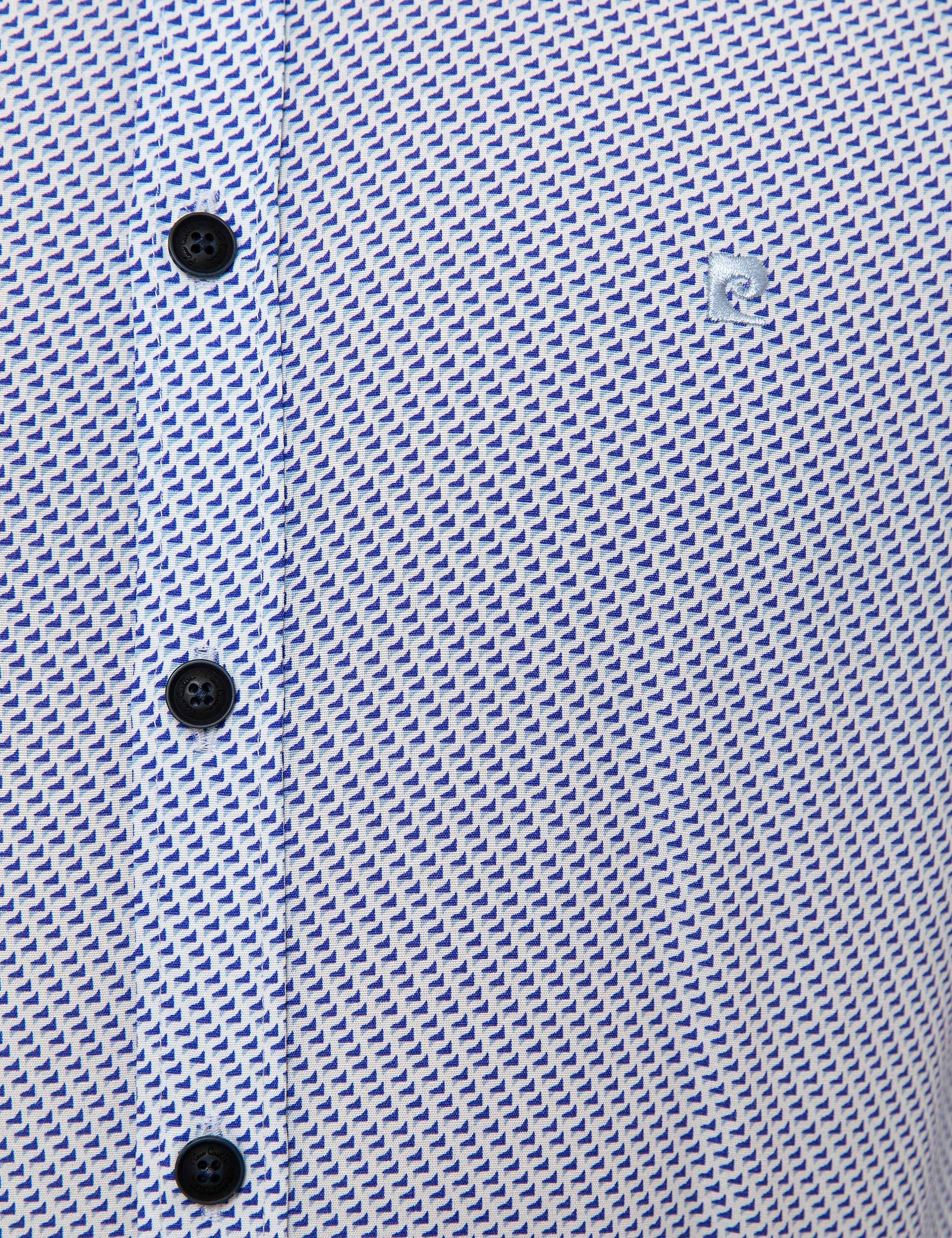 Mavi Slim Fit Gömlek - Image 5