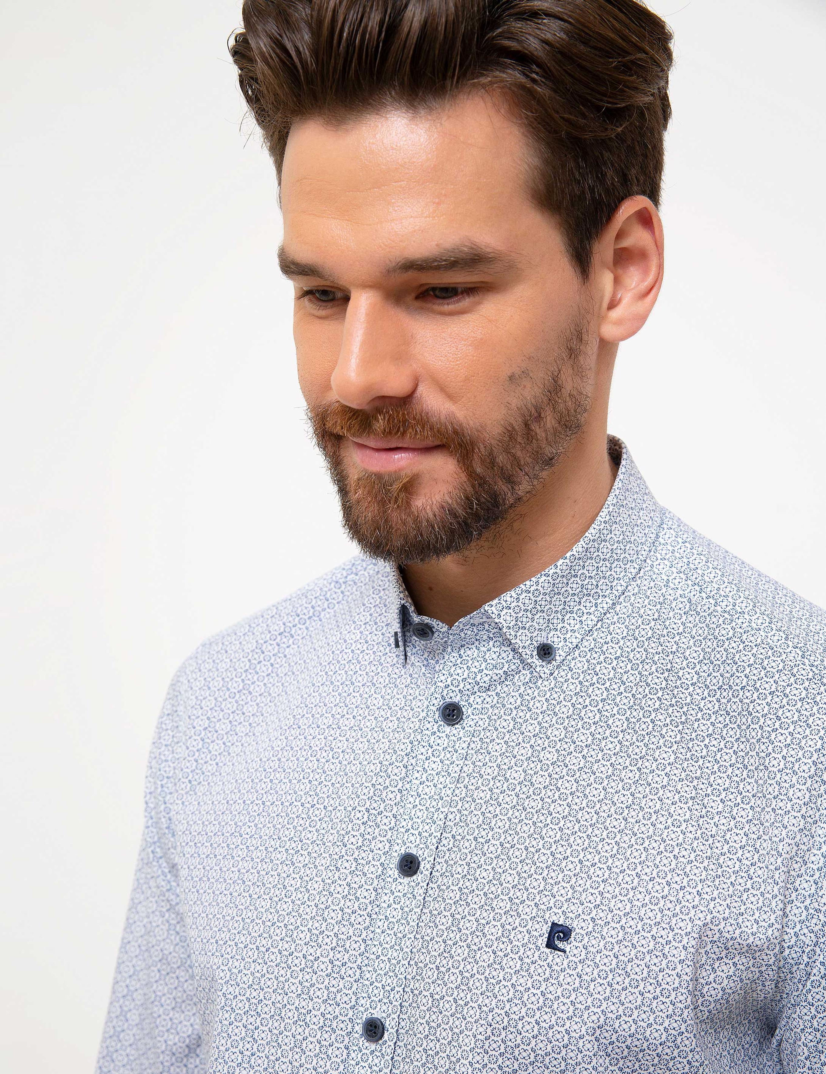 Lacivert Slim Fit Gömlek