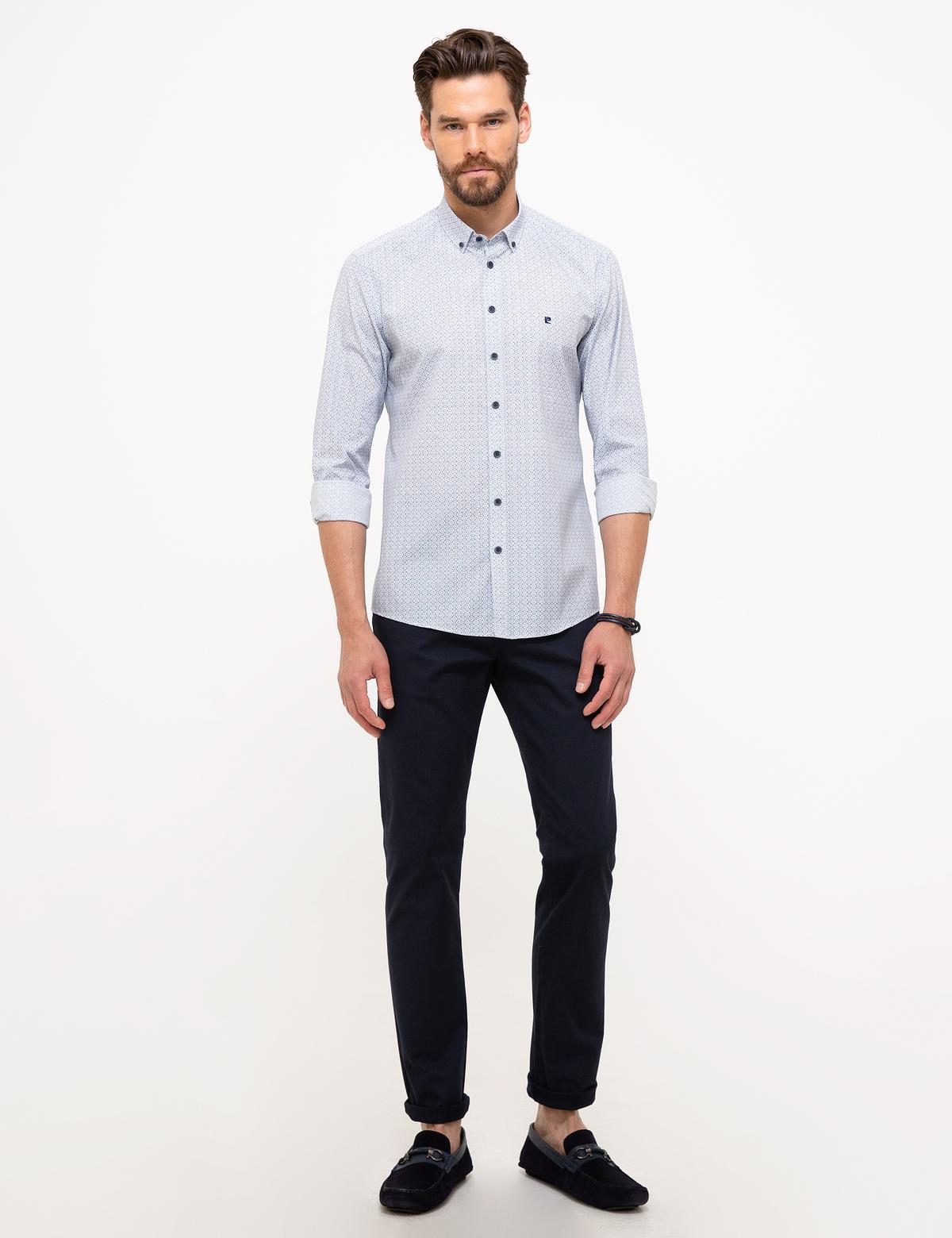 Lacivert Slim Fit Gömlek - 50211222020