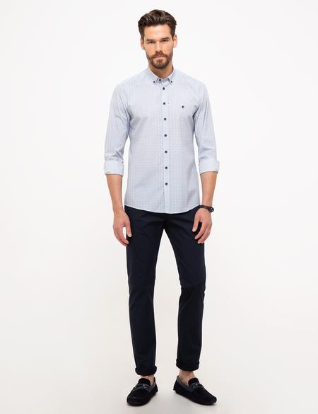 Lacivert Slim Fit Gömlek - 50211222020