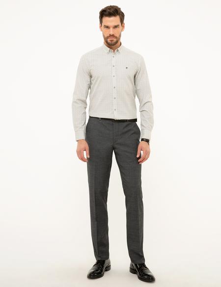 Yeşil Slim Fit Gömlek - 50211222004