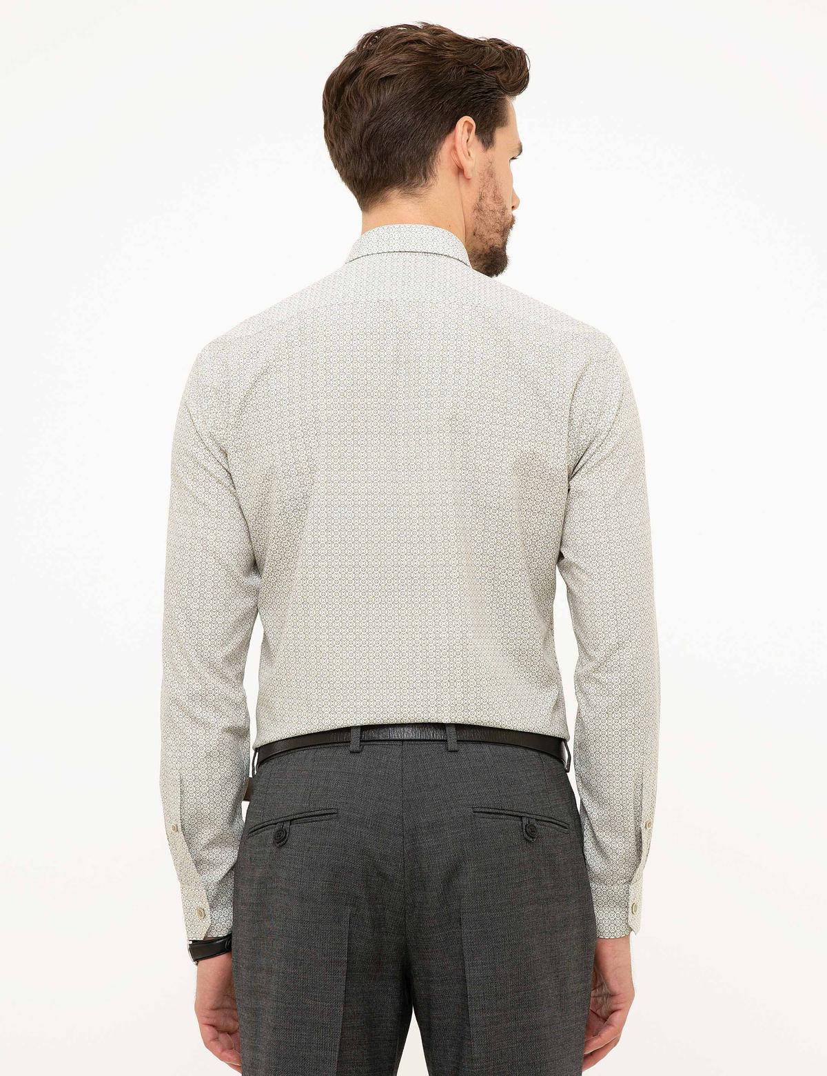 Yeşil Slim Fit Gömlek - 50211222004