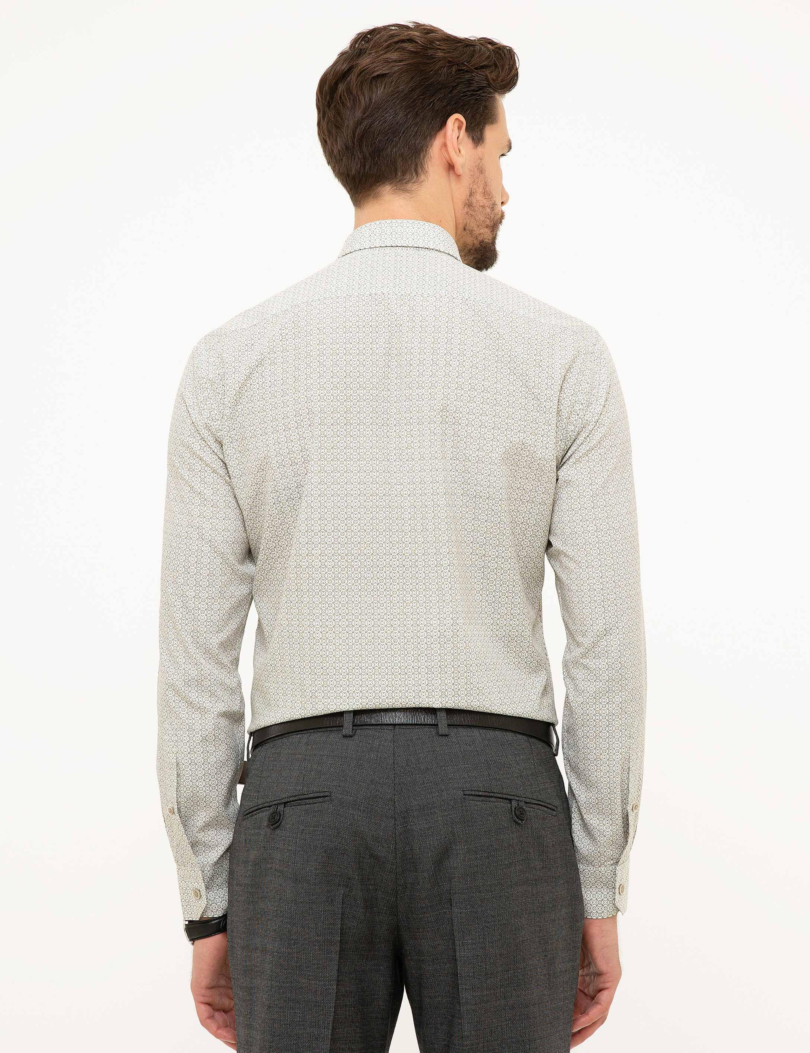 Yeşil Slim Fit Gömlek