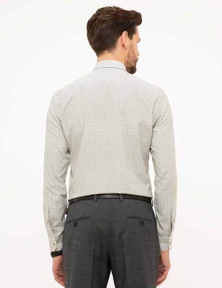 Yeşil Slim Fit Gömlek - 50211222004