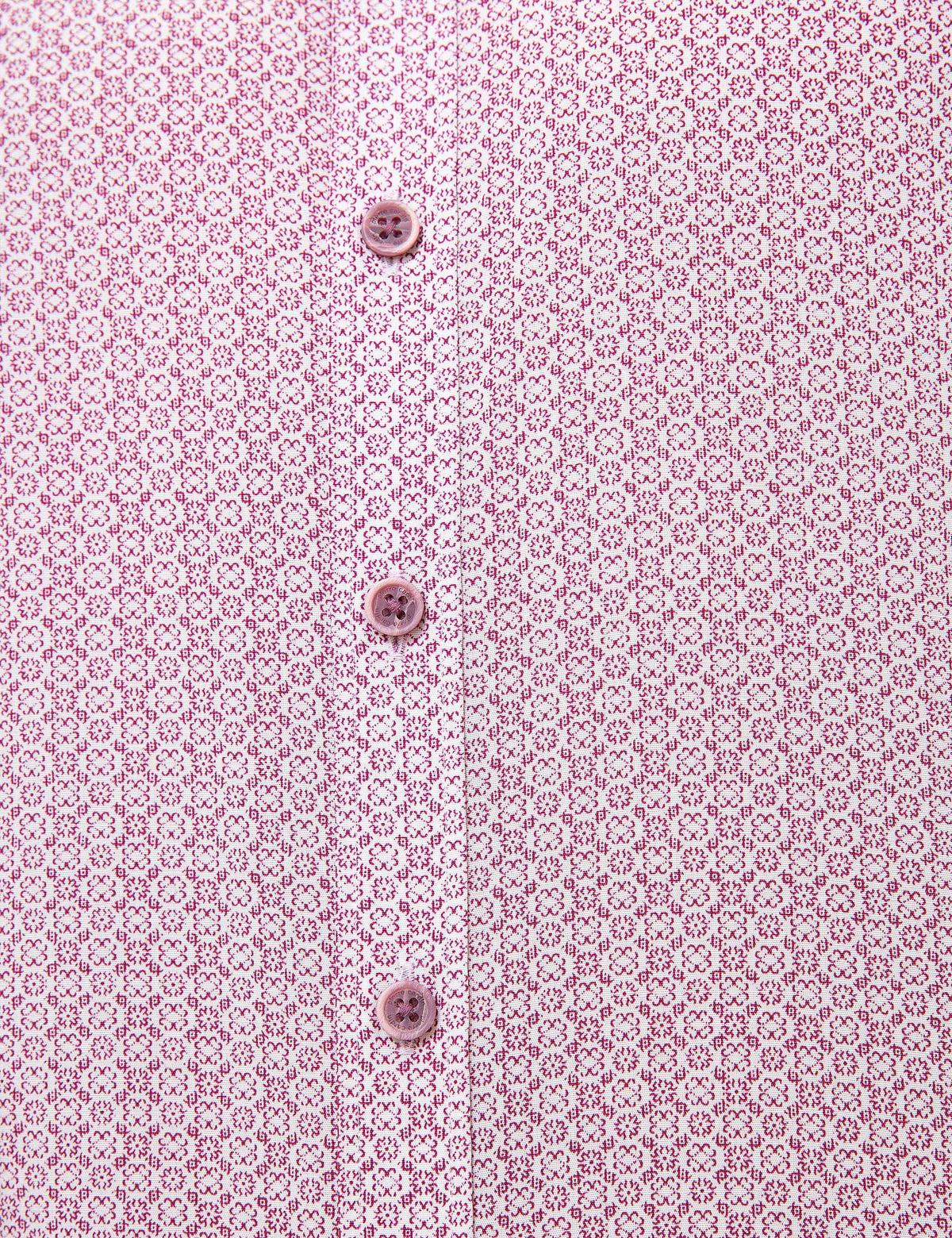 Bordo Slim Fit Uzun Kollu Gömlek - 50211222012