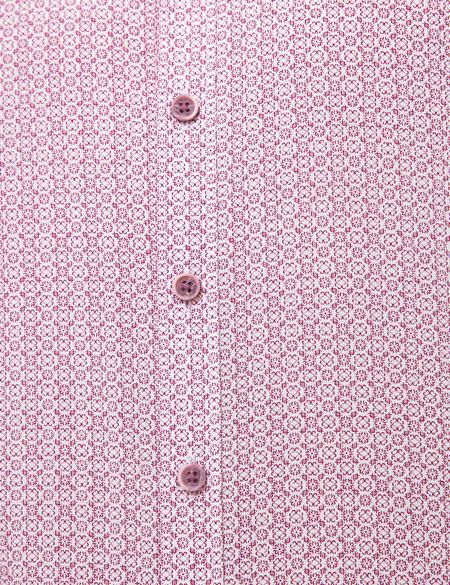 Bordo Slim Fit Uzun Kollu Gömlek - 50211222012