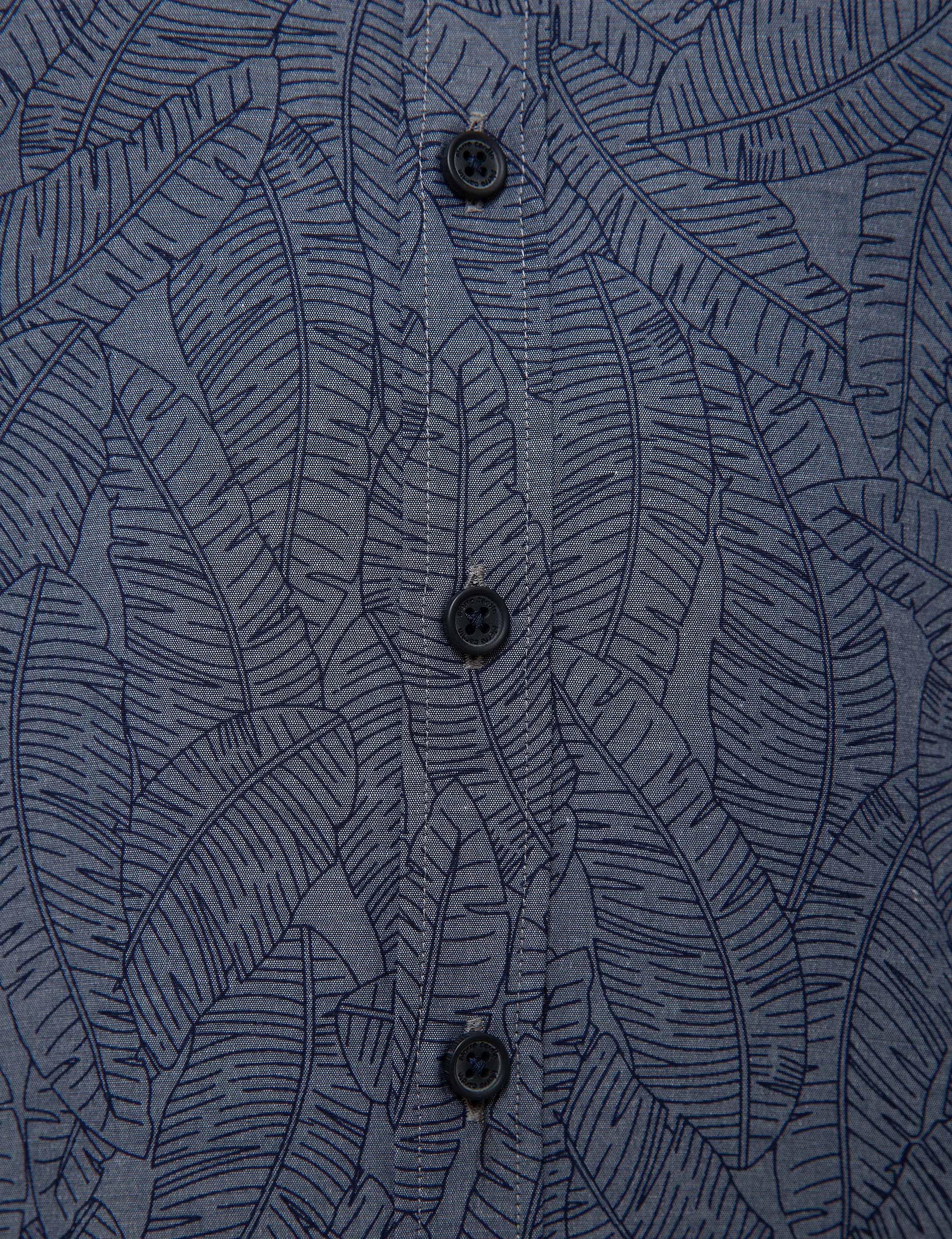Lacivert Slim Fit Gömlek - Image 6