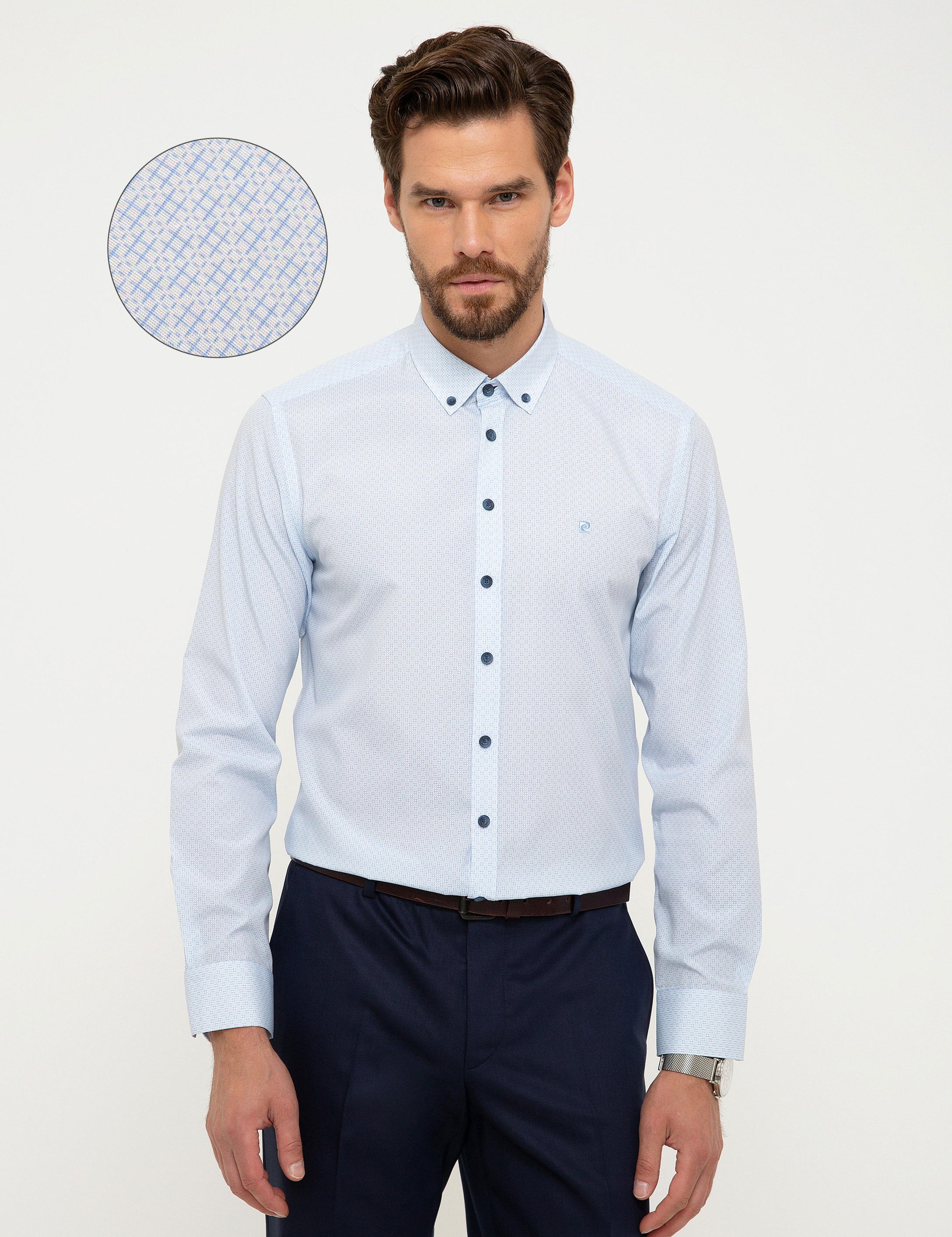 Açık Mavi Slim Fit Gömlek