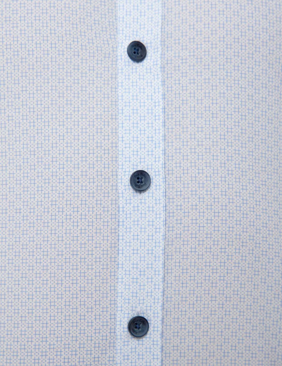 Açık Mavi Slim Fit Gömlek - 50211224007