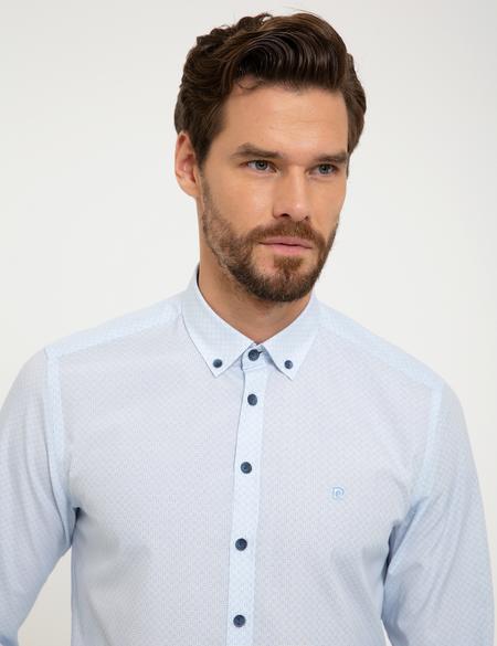 Açık Mavi Slim Fit Gömlek - 50211224007