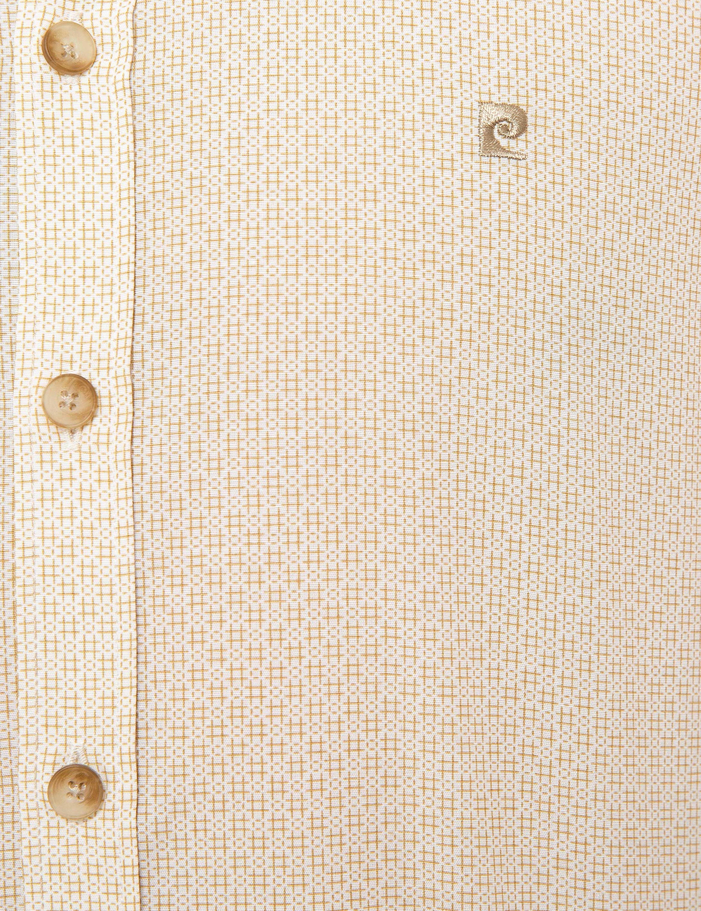 Bej Slim Fit Gömlek