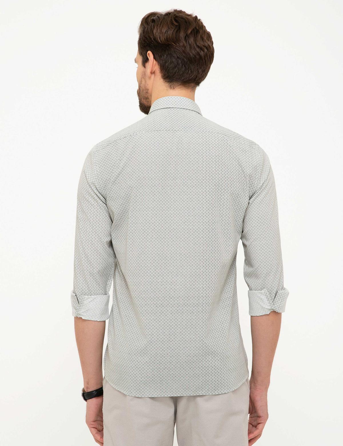 Koyu Yeşil Slim Fit Gömlek - 50211224026