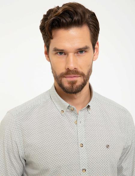 Koyu Yeşil Slim Fit Gömlek - 50211224026